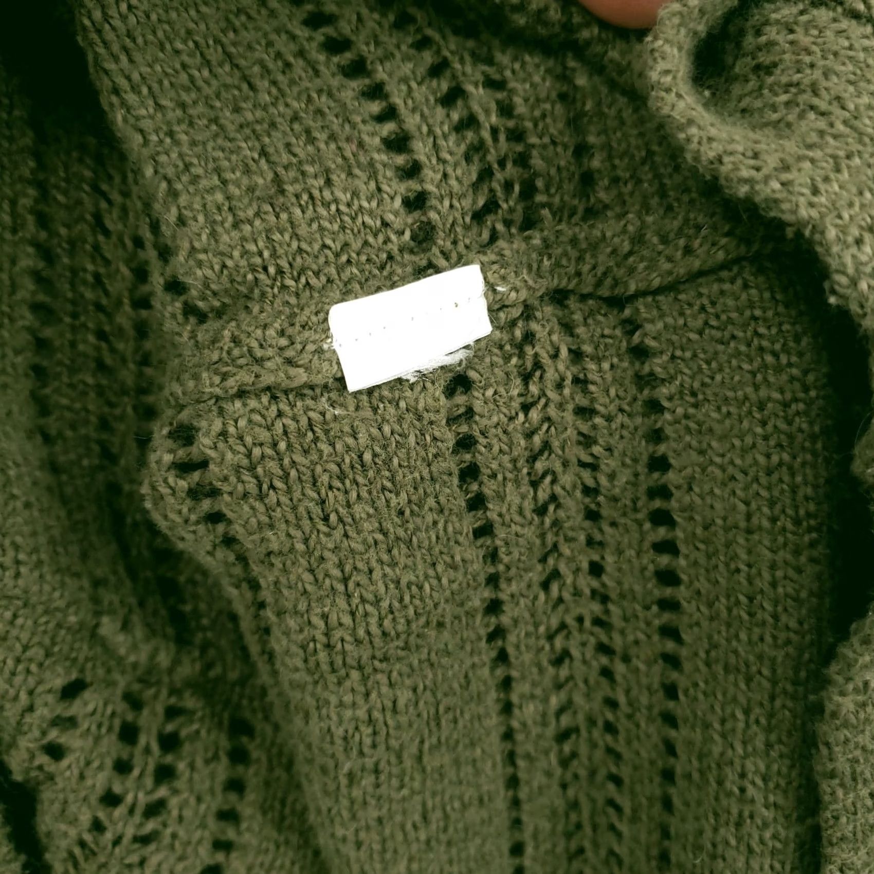 Lucky Brand Lucky Brand Sweater Medium M Green V Neck Knit Long Sleeve Pullover Jumper Women Size M / US 6-8 / IT 42-44 - 7 Thumbnail