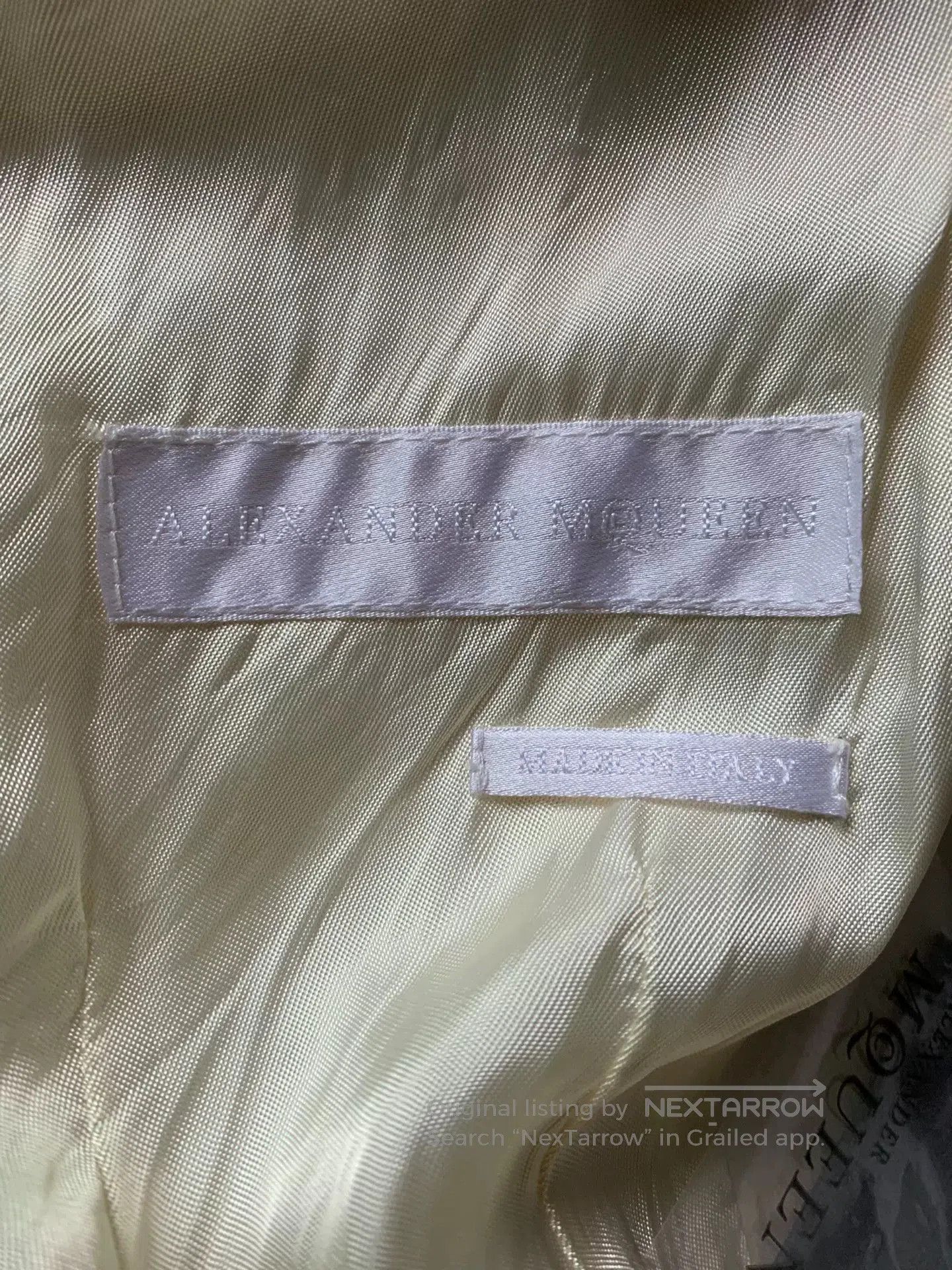 Alexander McQueen Alexander McQueen Silk Blazer 2014 Collection. Size XXL / US 16-18 / IT 52-54 - 6 Thumbnail