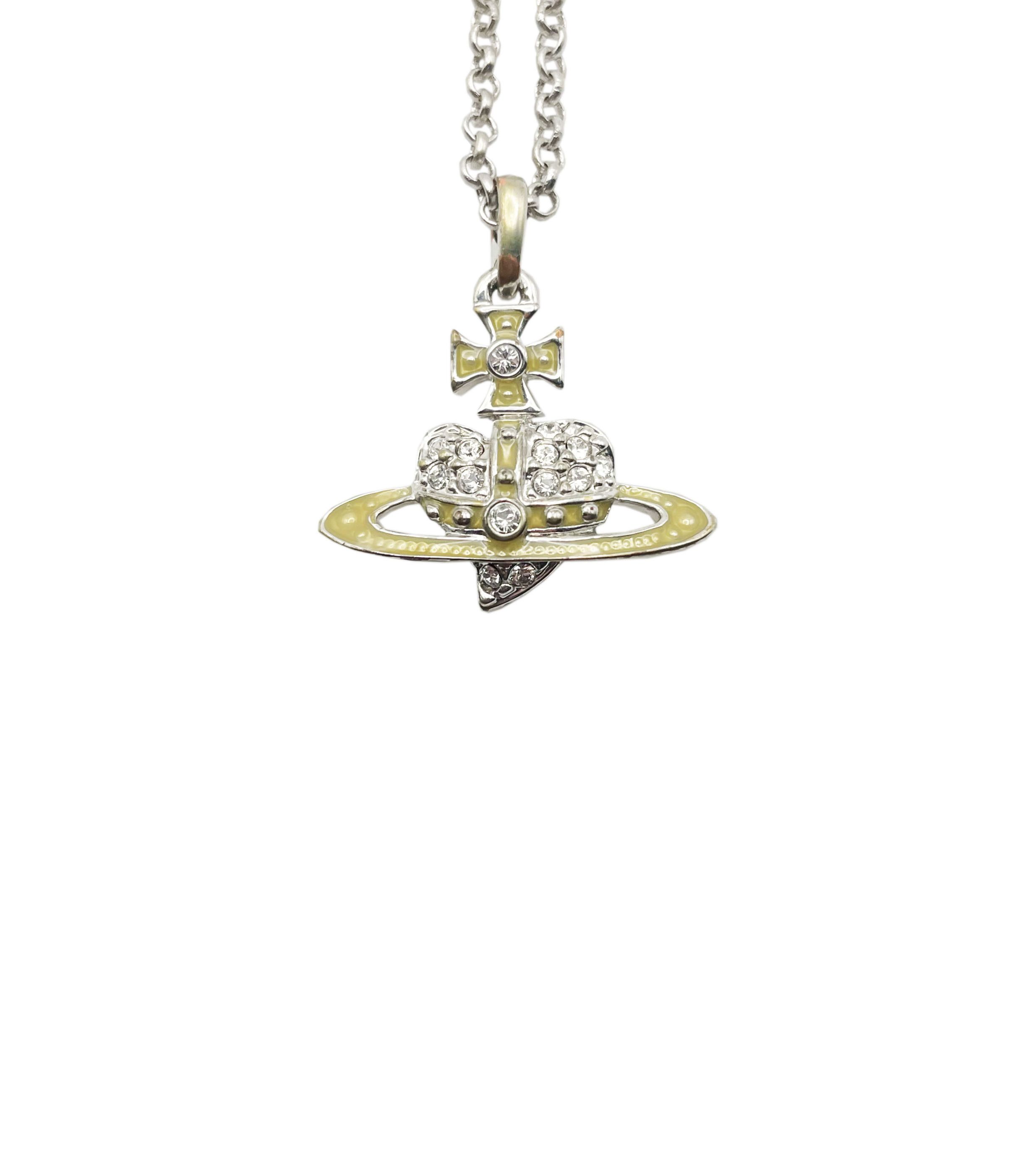 Vivienne Westwood Heart Necklace Size ONE SIZE - 1 Thumbnail