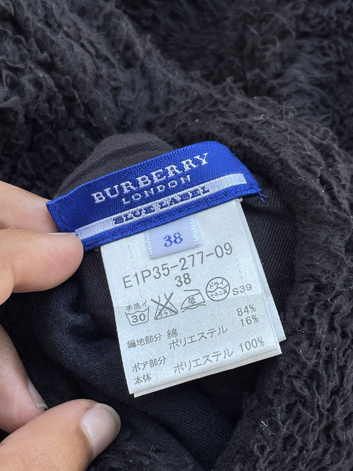 Burberry 🔥BURBERRY BLUE LABEL REVERSIBLE FLEECE SWEATER HOODIE Size S / US 4 / IT 40 - 15 Thumbnail