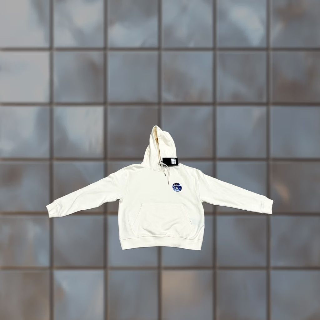 The Kooples NWT The Kooples Hoodie Size S Ivory 1 Planet Logo Pullover Women Spring Fall Winter Cotton Shirt? Size S / US 4 / IT 40 - 1 Thumbnail