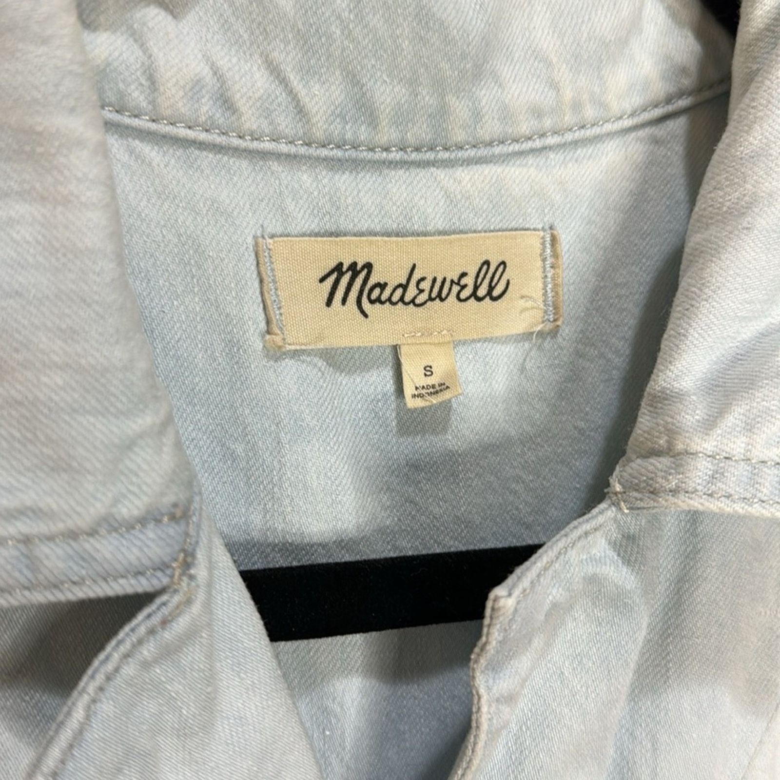 Madewell Madewell Denim Relaxed Coverall Romper - Castleton Wash Size 26" / US 2 / IT 38 - 8 Thumbnail