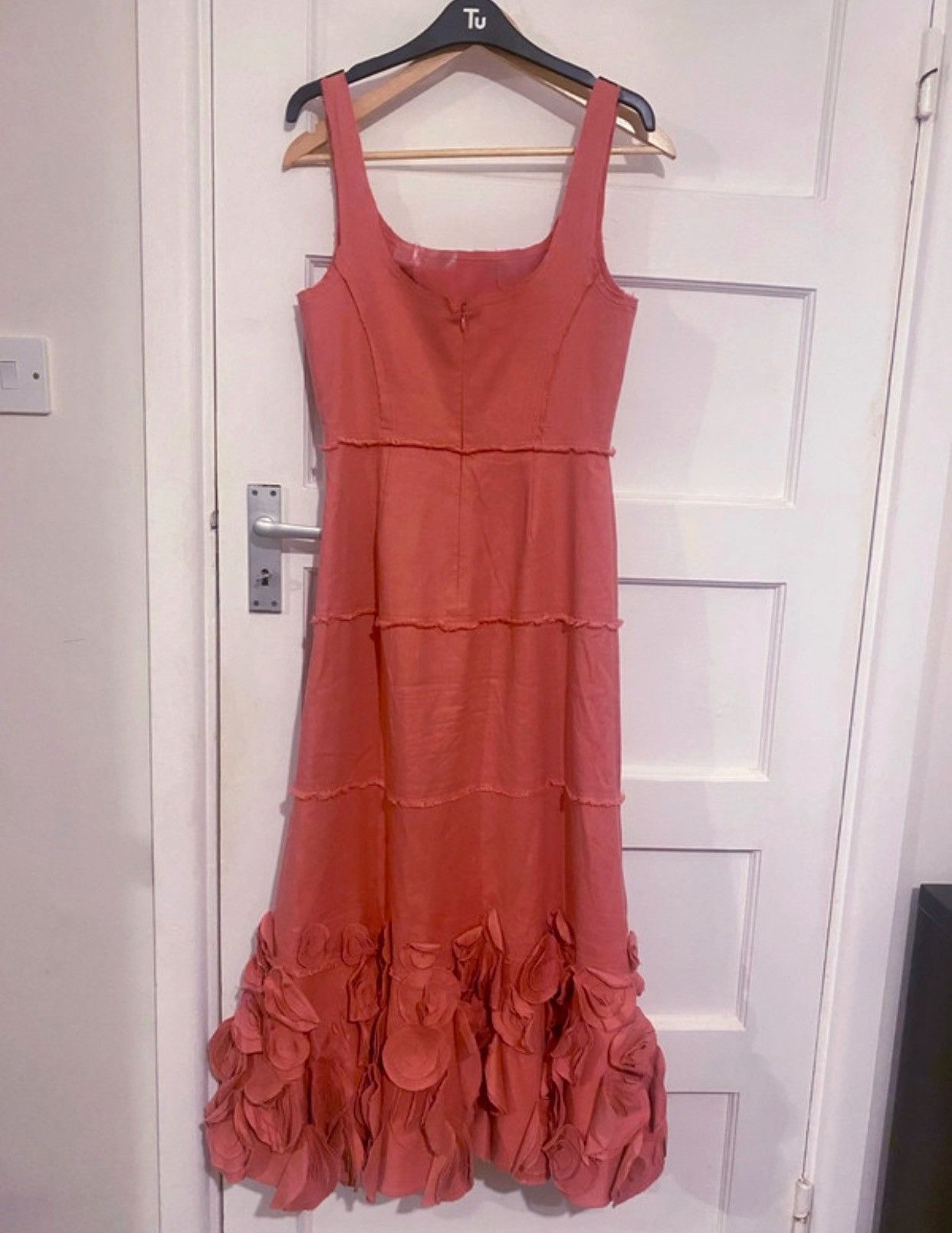 ALEXIS Demina Sleeveless Geometric Applique Midi Dress Size M / US 6-8 / IT 42-44 - 4 Thumbnail