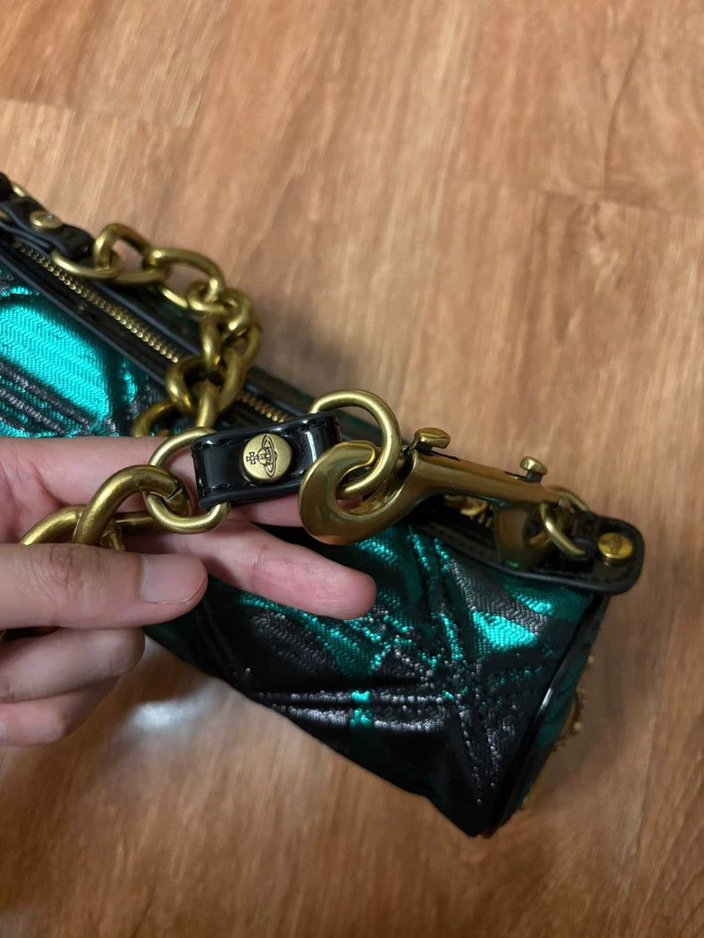 Vivienne Westwood Vivienne Westwood size os Saturn's emerald armpit bag Size ONE SIZE - 7 Thumbnail