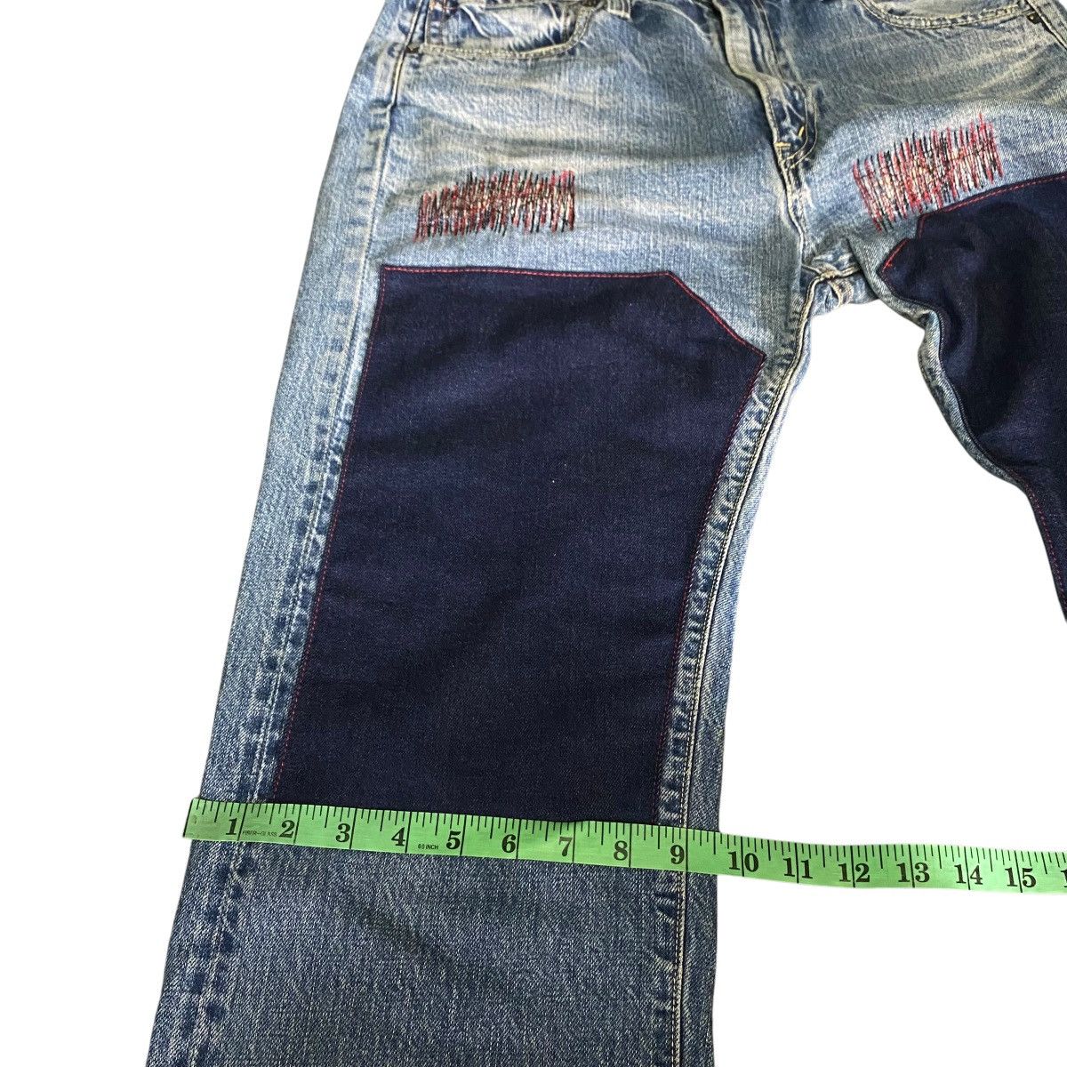 Blue Blue Japan × Japan Blue × Le Grande Bleu (L.G.B.) Vintage Blue Blue H.R Market Selvedge Jeans Blue Colour Size US 36 / EU 52 - 22 Thumbnail