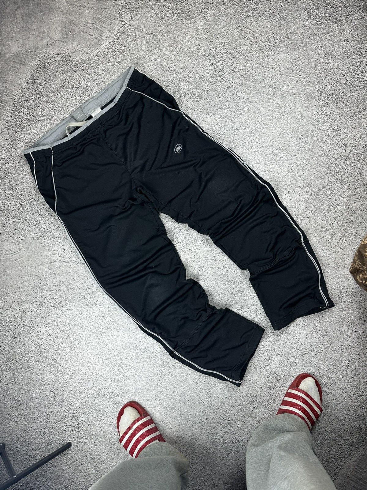 Nike Vintage Nike Track Pants Y2K Baggy Drill Style Size US 34 / EU 50 - 1 Thumbnail