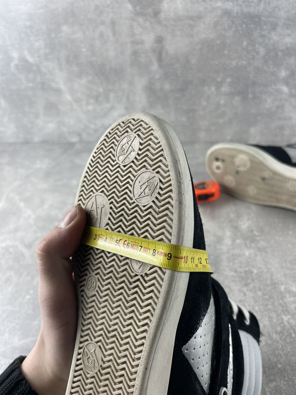 Armani Armani Jeans Y2K Archives Wedge Heel High Top Sneakers Shoes Size US 9 / IT 39 - 11 Thumbnail