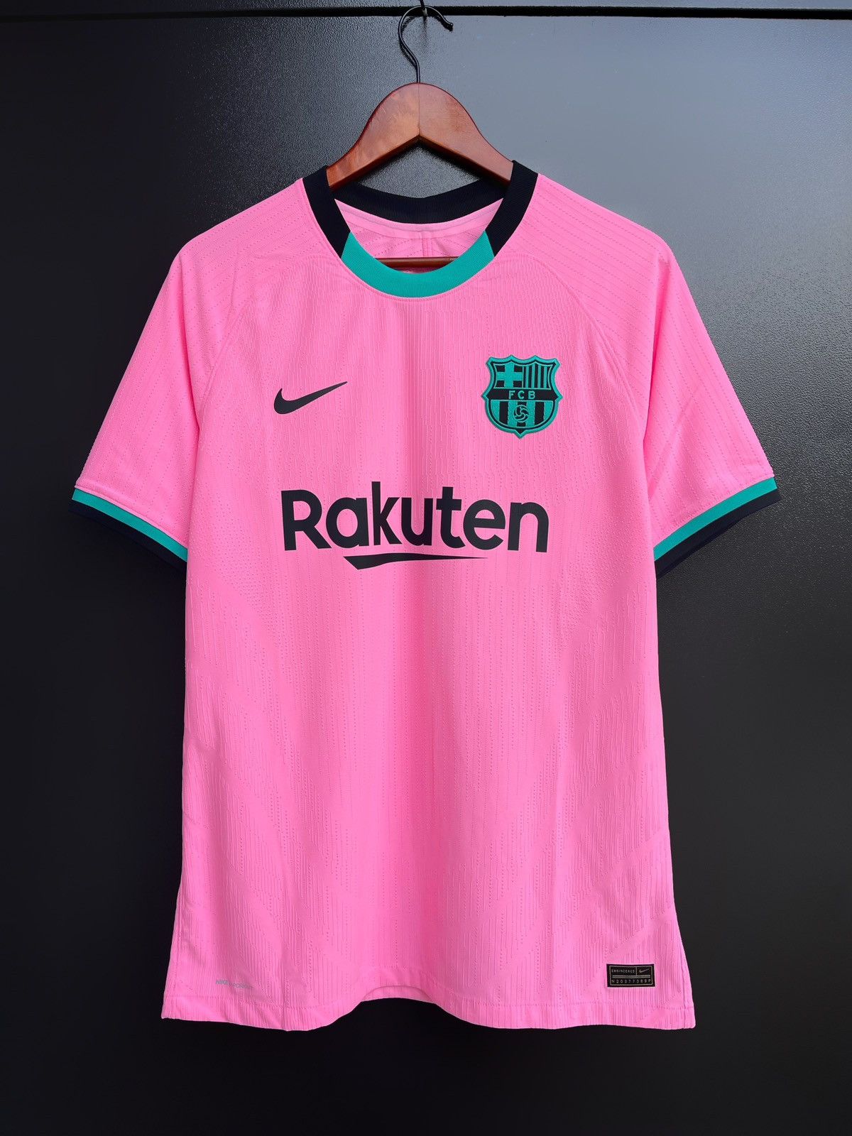 Player Issue BARCELONA Third 3rd 2020/2021 Shirt Jersey Nike