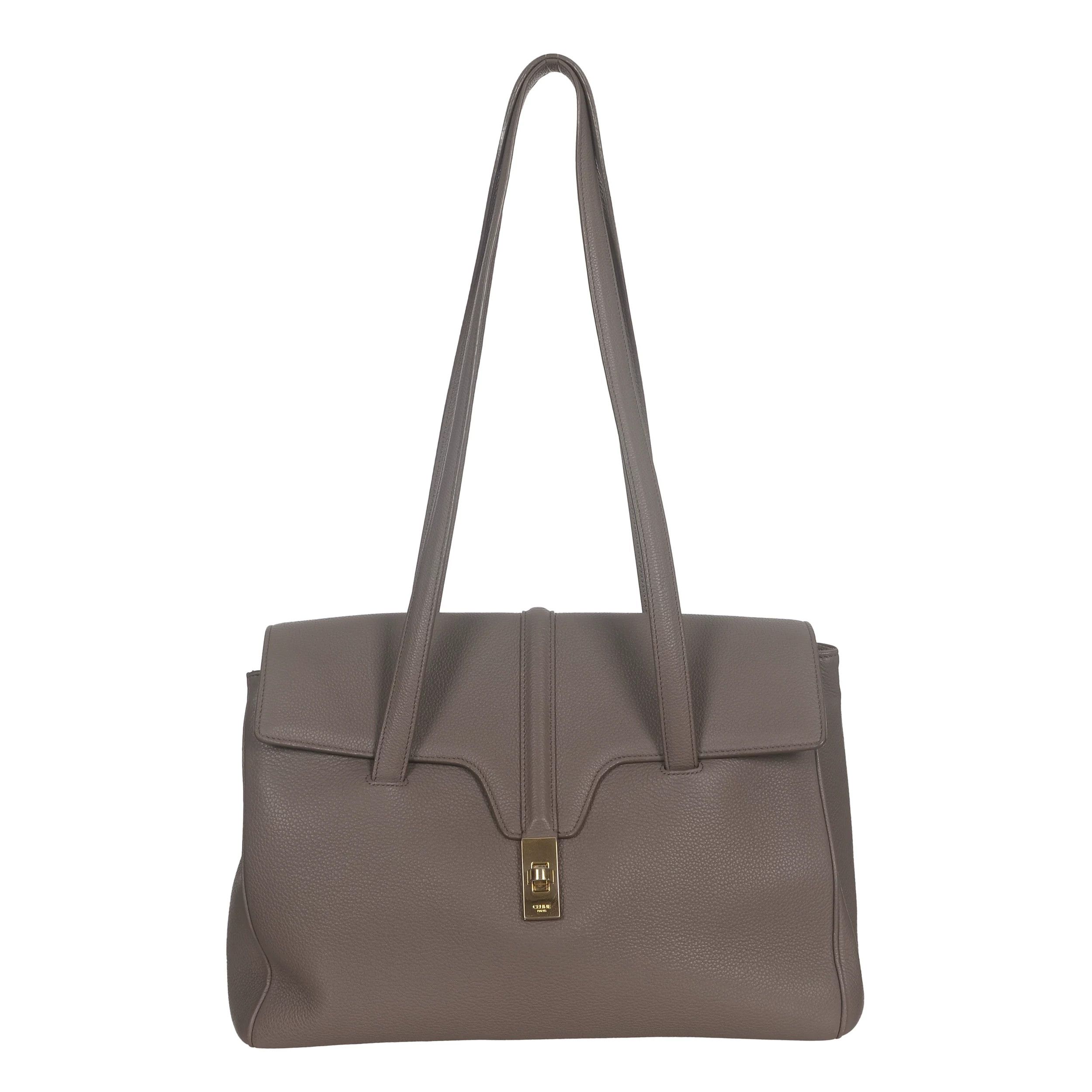 Celine Celine Gold Shoulder Bag Women Size ONE SIZE - 1 Thumbnail
