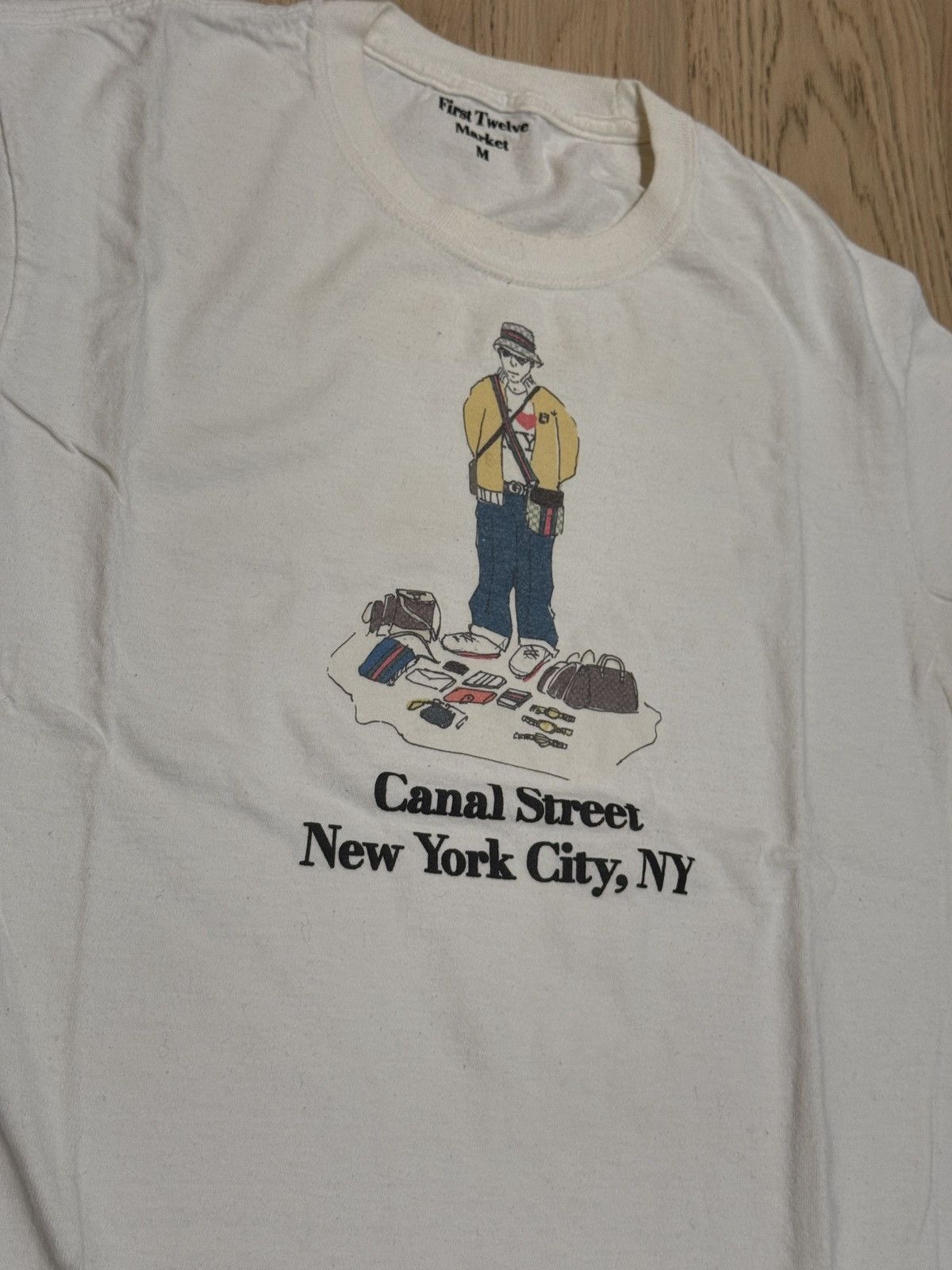 Vintage Vintage Canal Street NYC Graphic Long Sleeve T Size US M / EU 48-50 / 2 - 2 Thumbnail