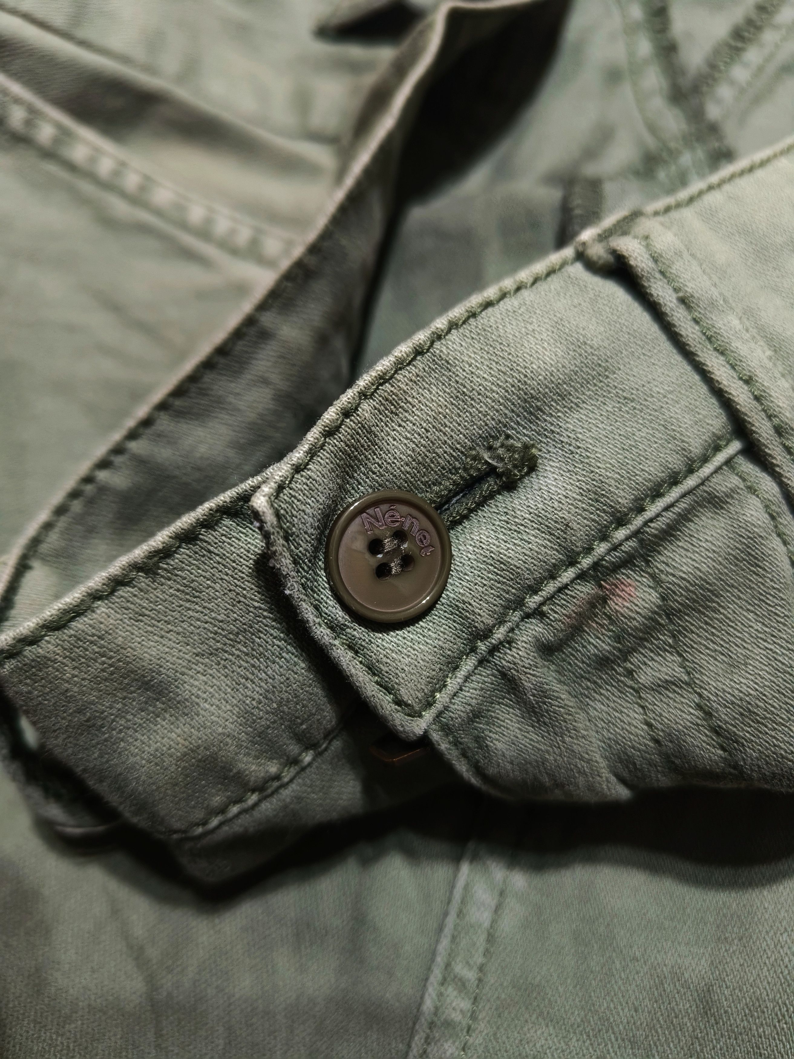 Issey Miyake Vintage Ne-Net Issey Miyake 3/4 Baloon Cargo Military Pants Size US 29 - 6 Thumbnail