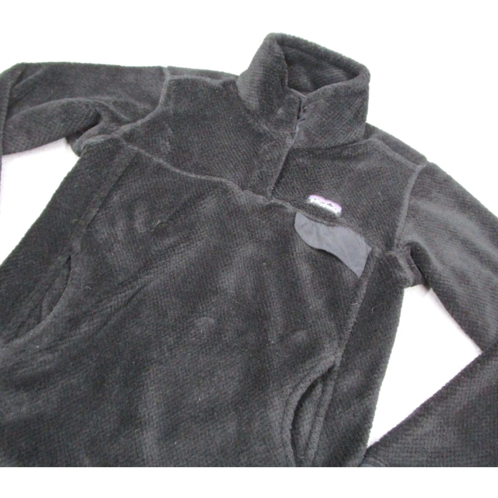 Patagonia Patagonia Jacket Womens Medium Black Re-Tool Snap T Fleece Pullover Outdoor Hike Size M / US 6-8 / IT 42-44 - 2 Thumbnail