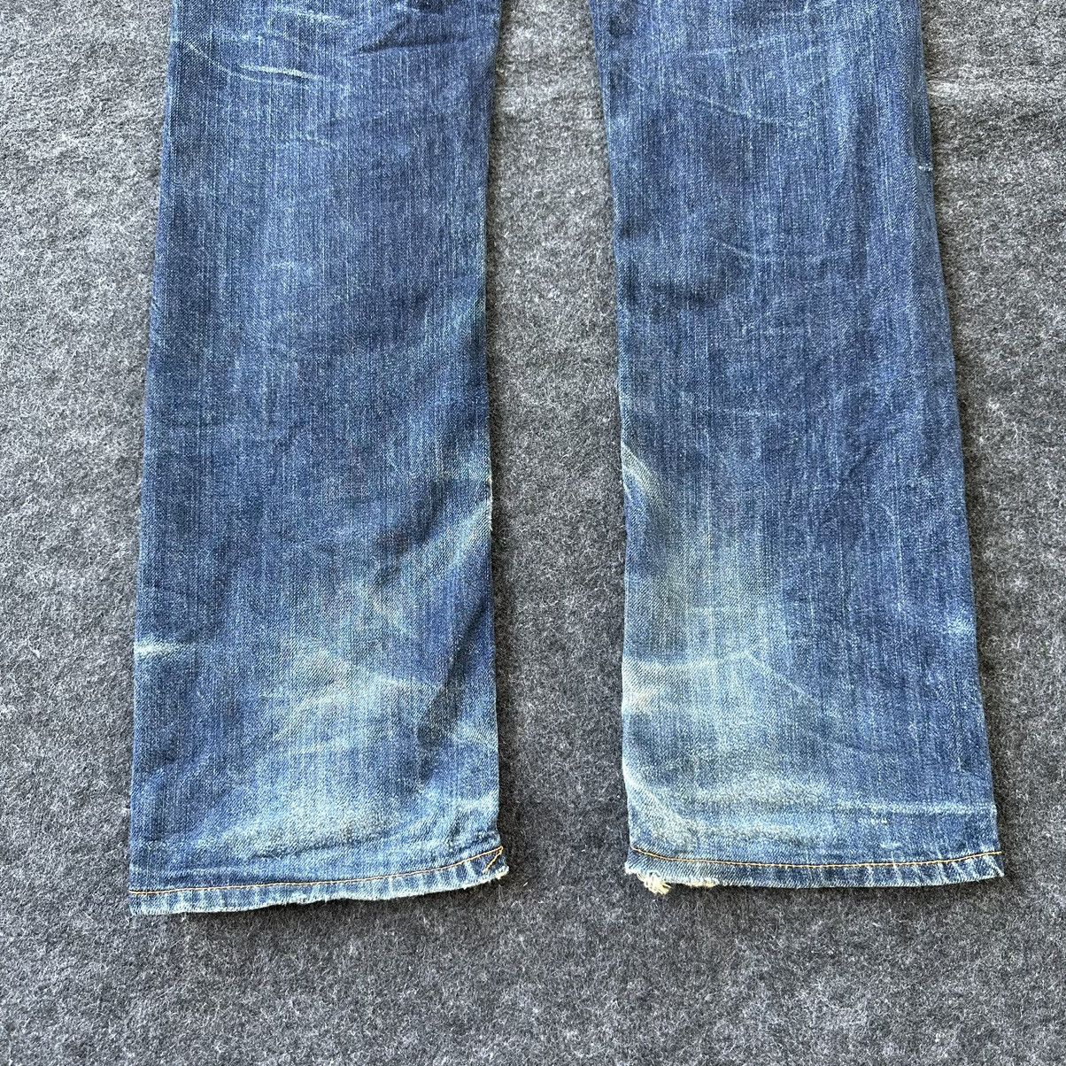 Nudie Jeans Nudie Jeans Distressed Washed Denim Made in Italy 31x32 D643 Size US 31 - 7 Thumbnail