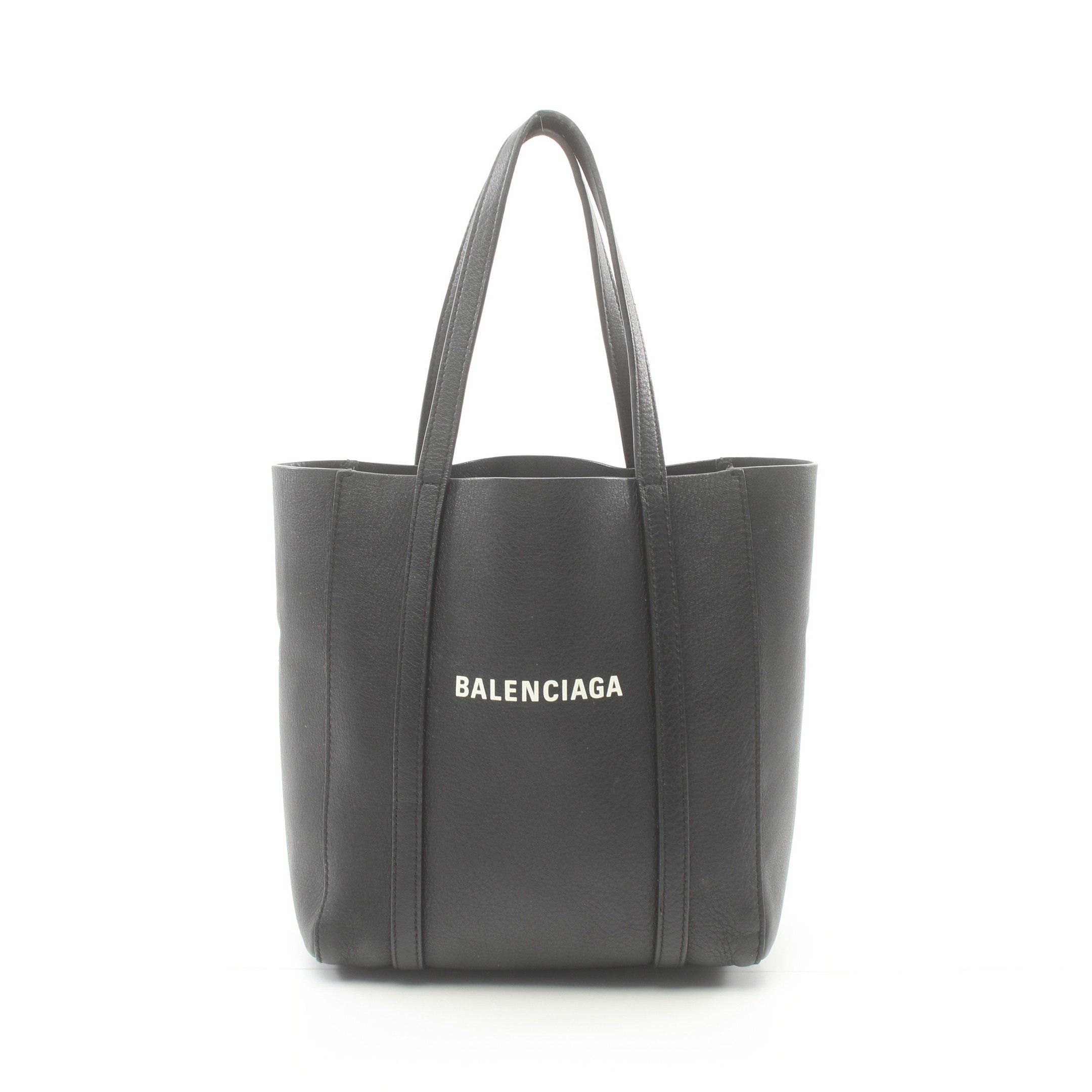 image of Balenciaga Everyday Xxs Everyday Handbag Tote Bag Leather Black, Women's