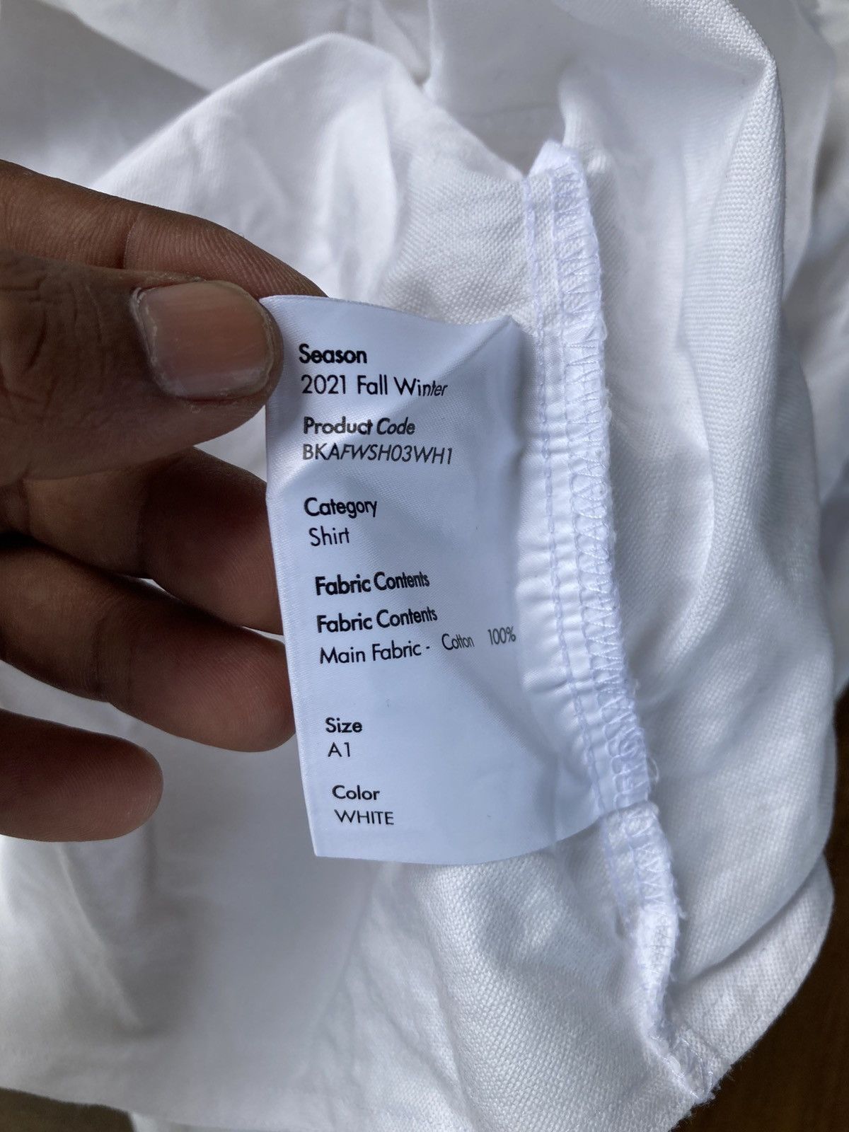 Ader Error Ader Error FW21 Cropped Cotton Shirt Size US XL / EU 56 / 4 - 13 Thumbnail