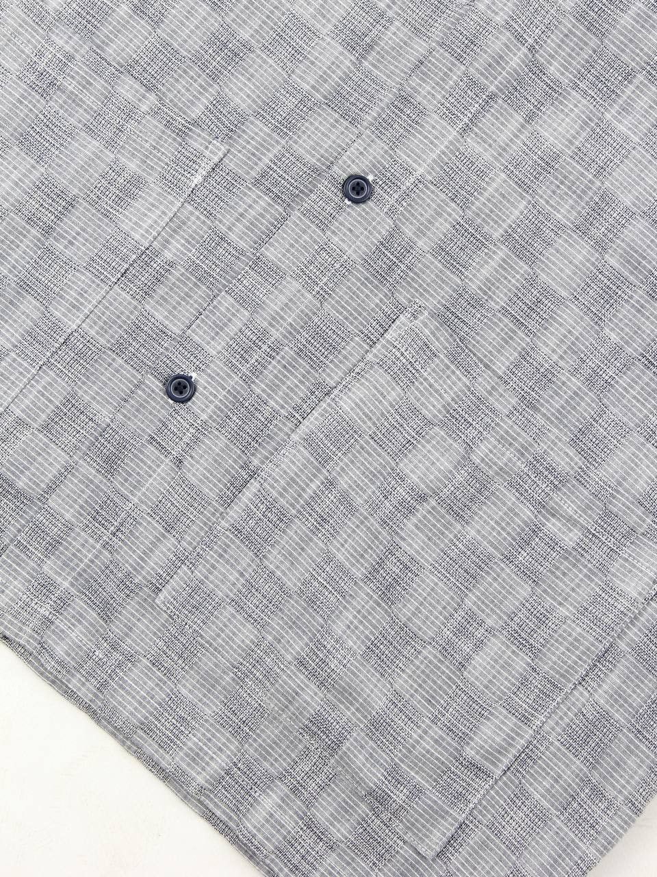 Folk FOLK Checkered shirt with pockets and short sleeves Size US M / EU 48-50 / 2 - 8 Thumbnail