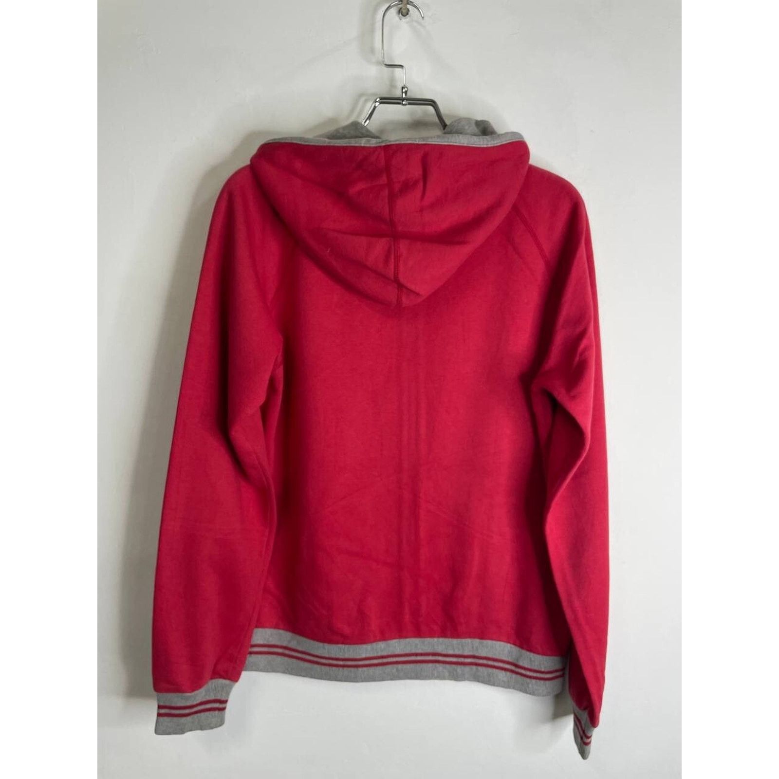 Champion Vintage Champion Red Full Zip Hoodie with Gray Hood M Size US M / EU 48-50 / 2 - 7 Thumbnail