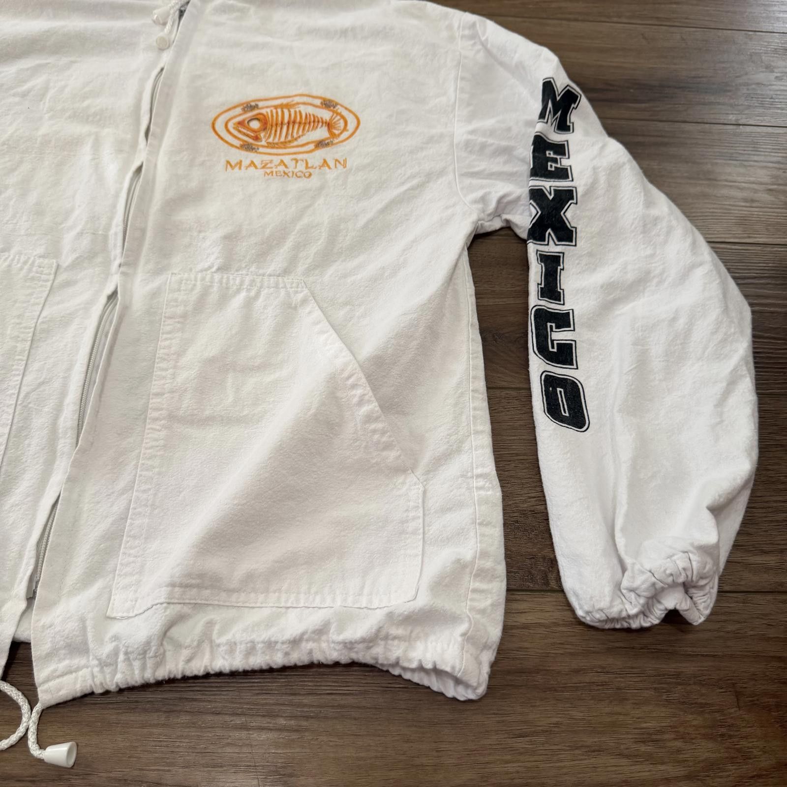 Other Vintage Mazatlan Mexico Fish Art Zip Up Hoodie 90s Size US M / EU 48-50 / 2 - 4 Thumbnail