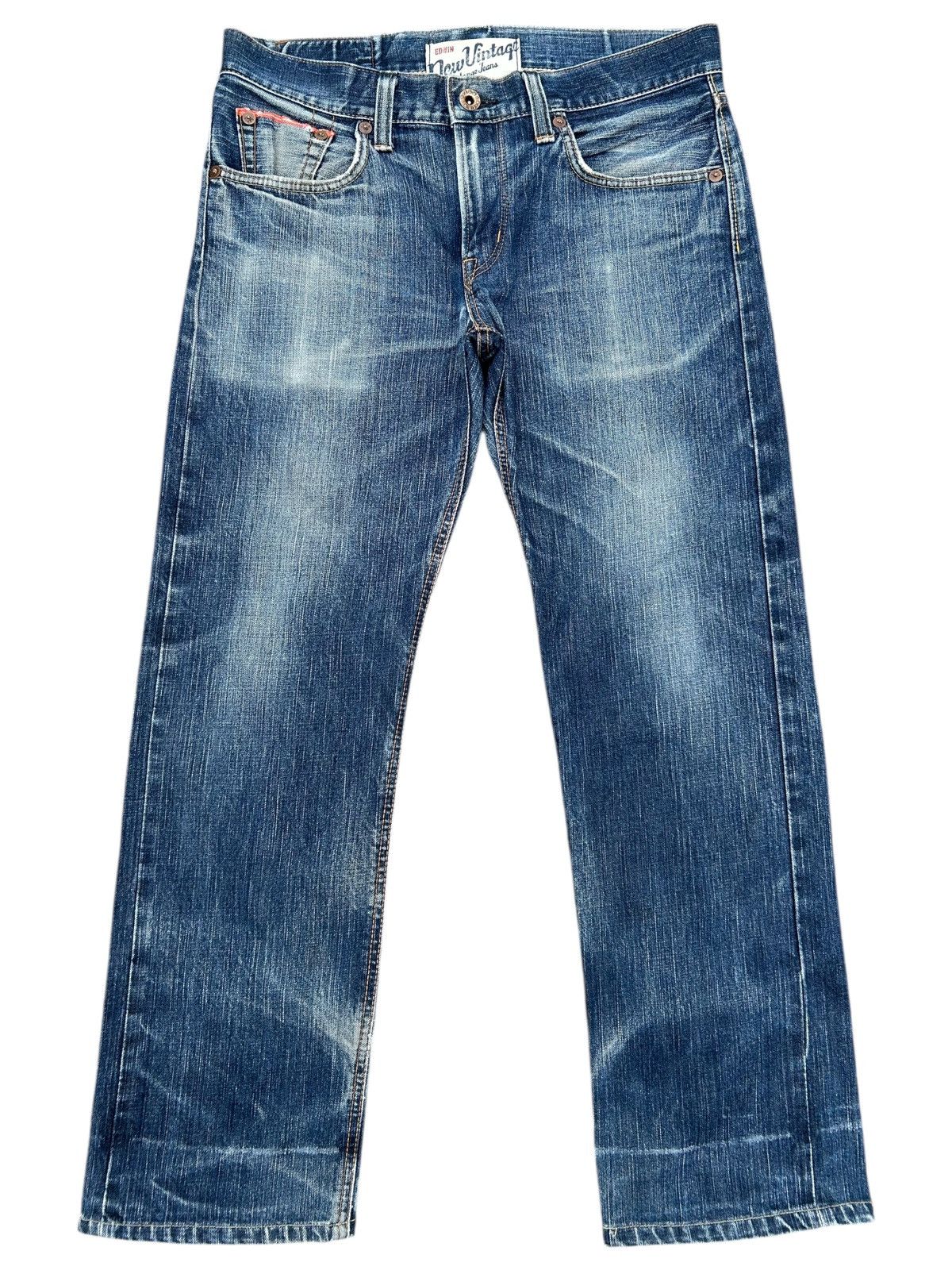 Kapital Vintage Edwin 503V Selvedge Distressed Denim Jeans Size US 36 / EU 52 - 2 Thumbnail