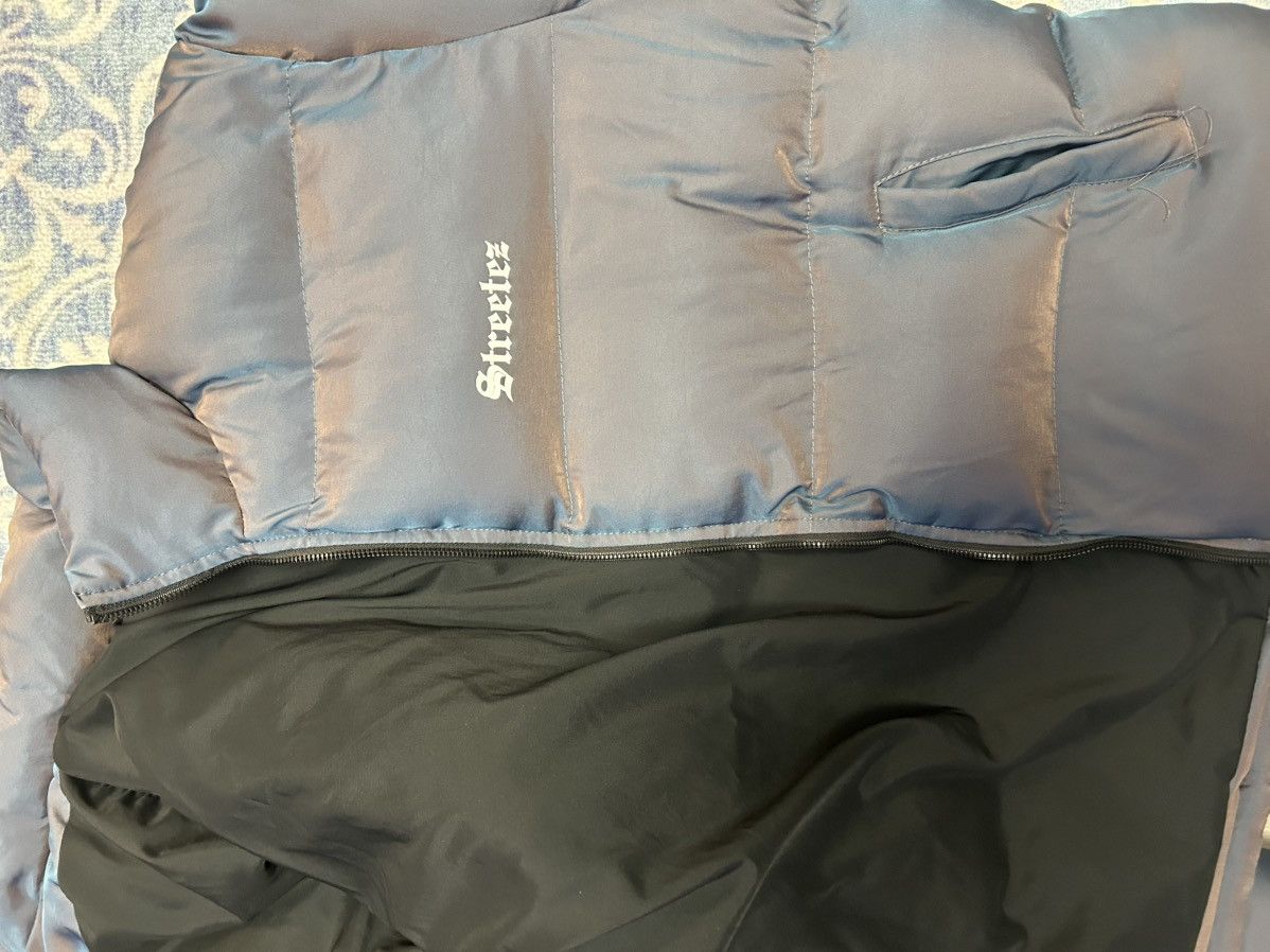 Other Streetez Puffer Jacket Blue/Grey Reflective Brand New Large Size US L / EU 52-54 / 3 - 2 Thumbnail