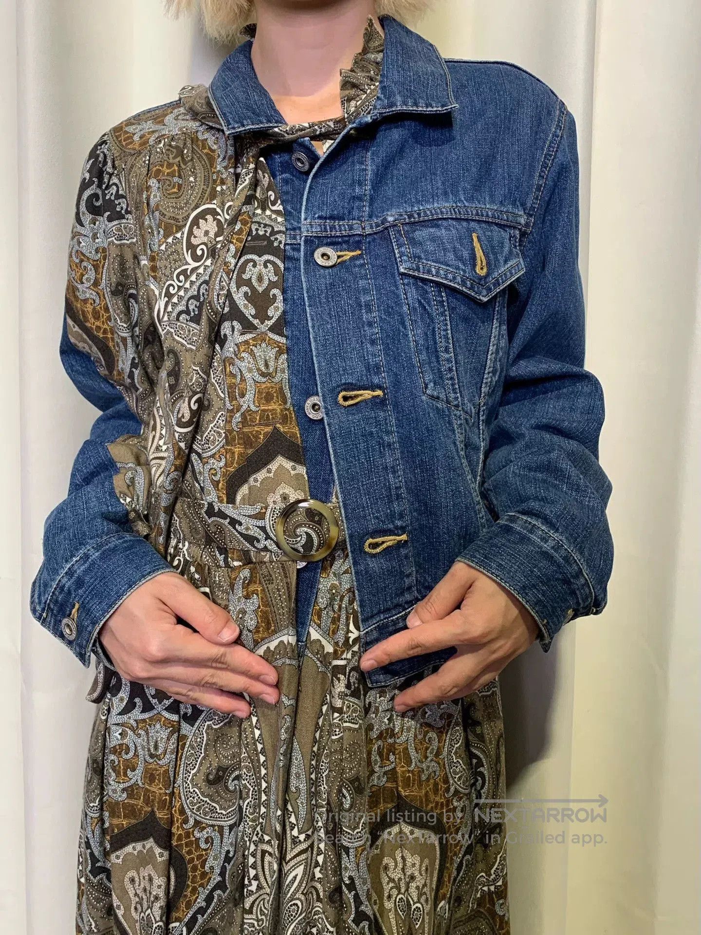 Junya Watanabe junya watanabe deconstructed denim jacket. Size US M / EU 48-50 / 2 - 2 Thumbnail