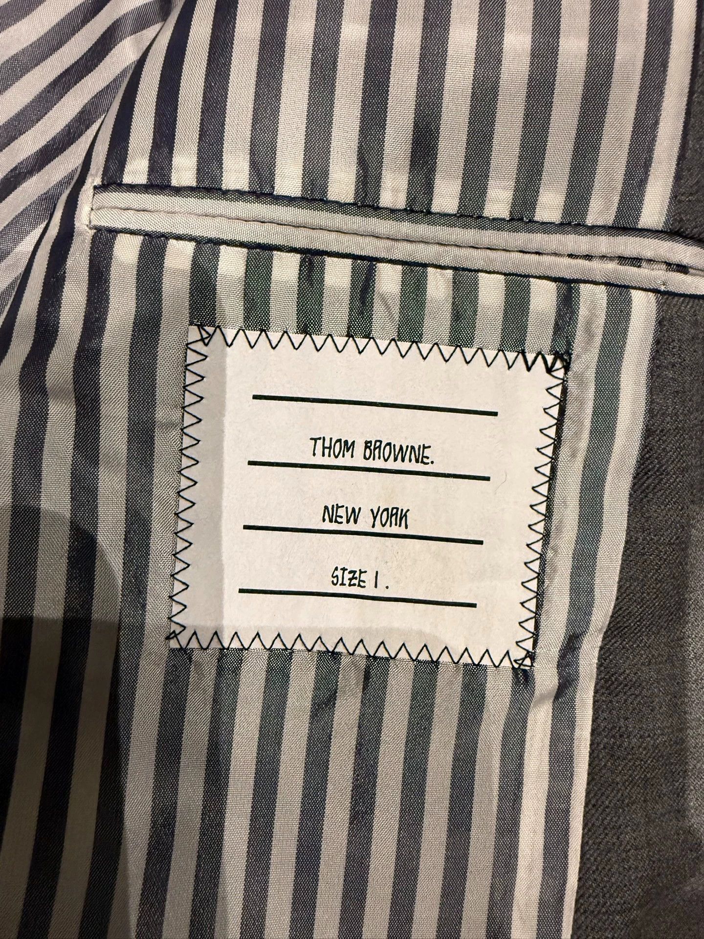 Thom Browne Thom Browne Classic Mid Gray Two-Piece Wool Suit Size 1 Size US S / EU 44-46 / 1 - 4 Thumbnail
