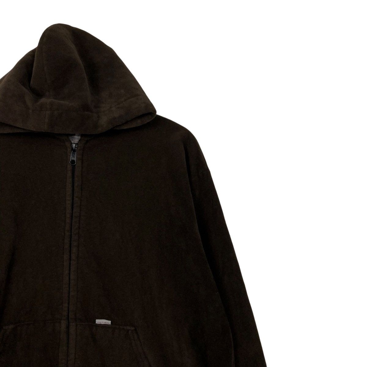 Carhartt 🔥VINTAGE ZIPPER SWEATER CARHARTT MADE IN USA 761 BROWN Size US L / EU 52-54 / 3 - 8 Thumbnail