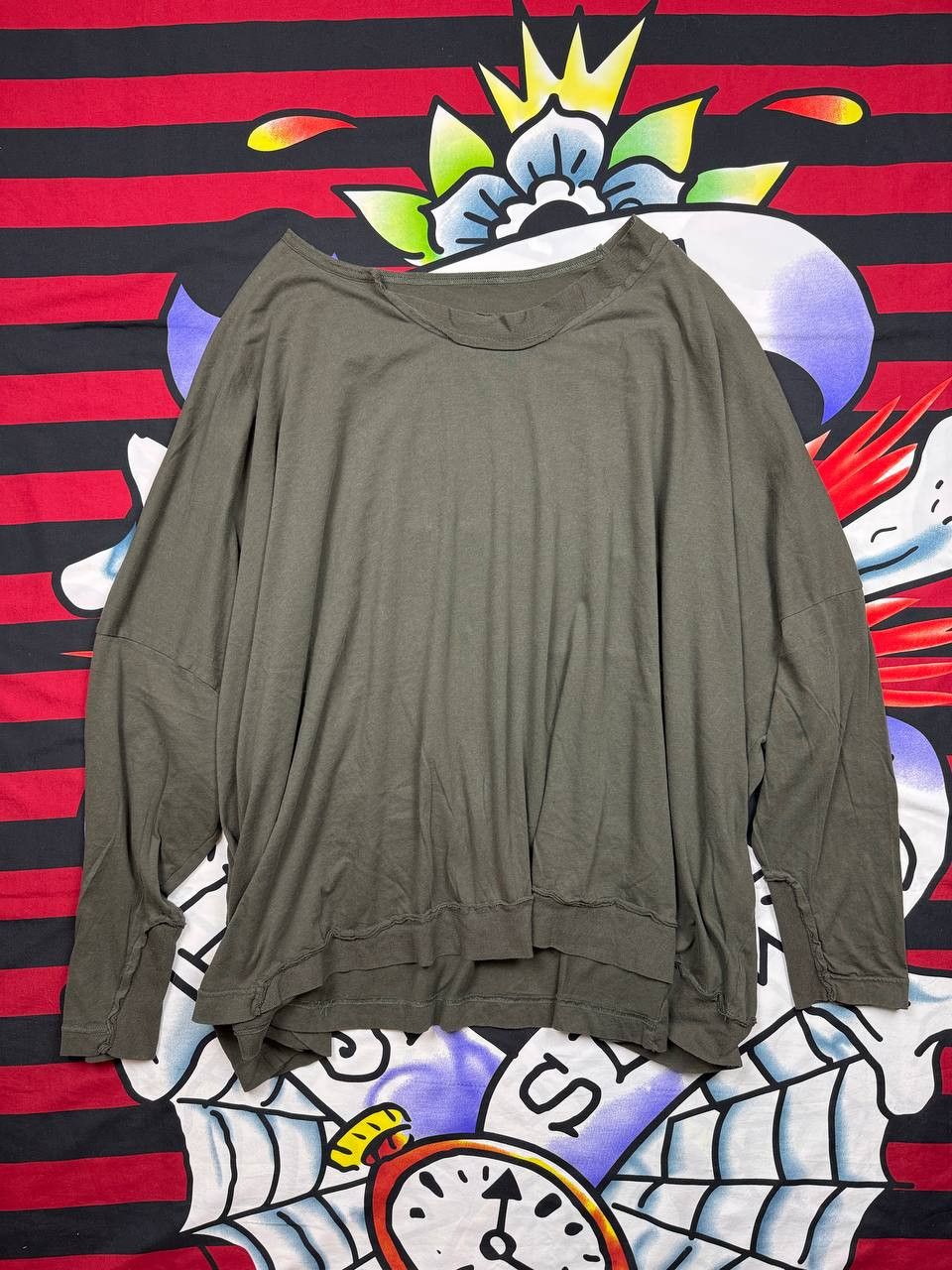 Rundholz Rundholz Black Label longsleeve tshirt in green Size M Size M / US 6-8 / IT 42-44 - 1 Thumbnail