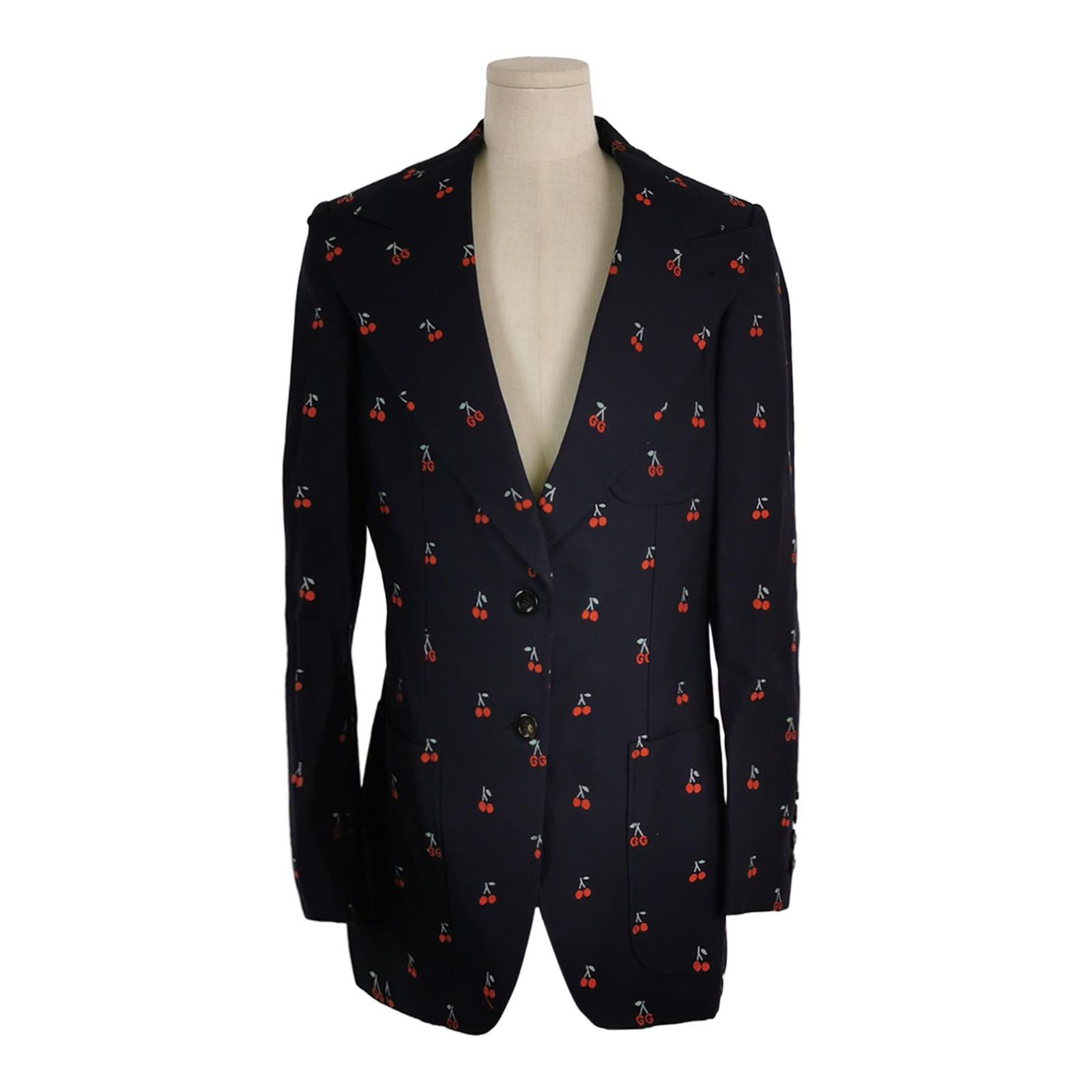 Gucci Gucci Cherry Print Blazer Size 38 Size XS / US 0-2 / IT 36-38 - 1 Thumbnail