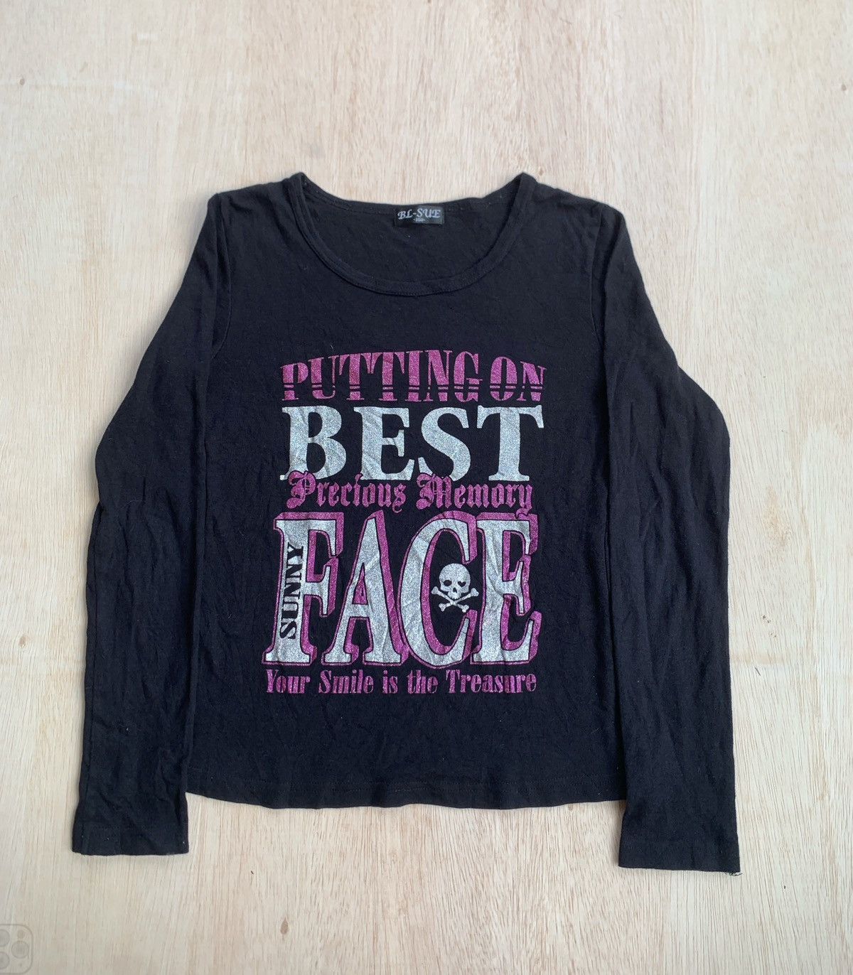 Japanese Brand Y2k BL-Sue Best Face Ifsixwasnine Style Longsleeve Size US S / EU 44-46 / 1 - 1 Thumbnail