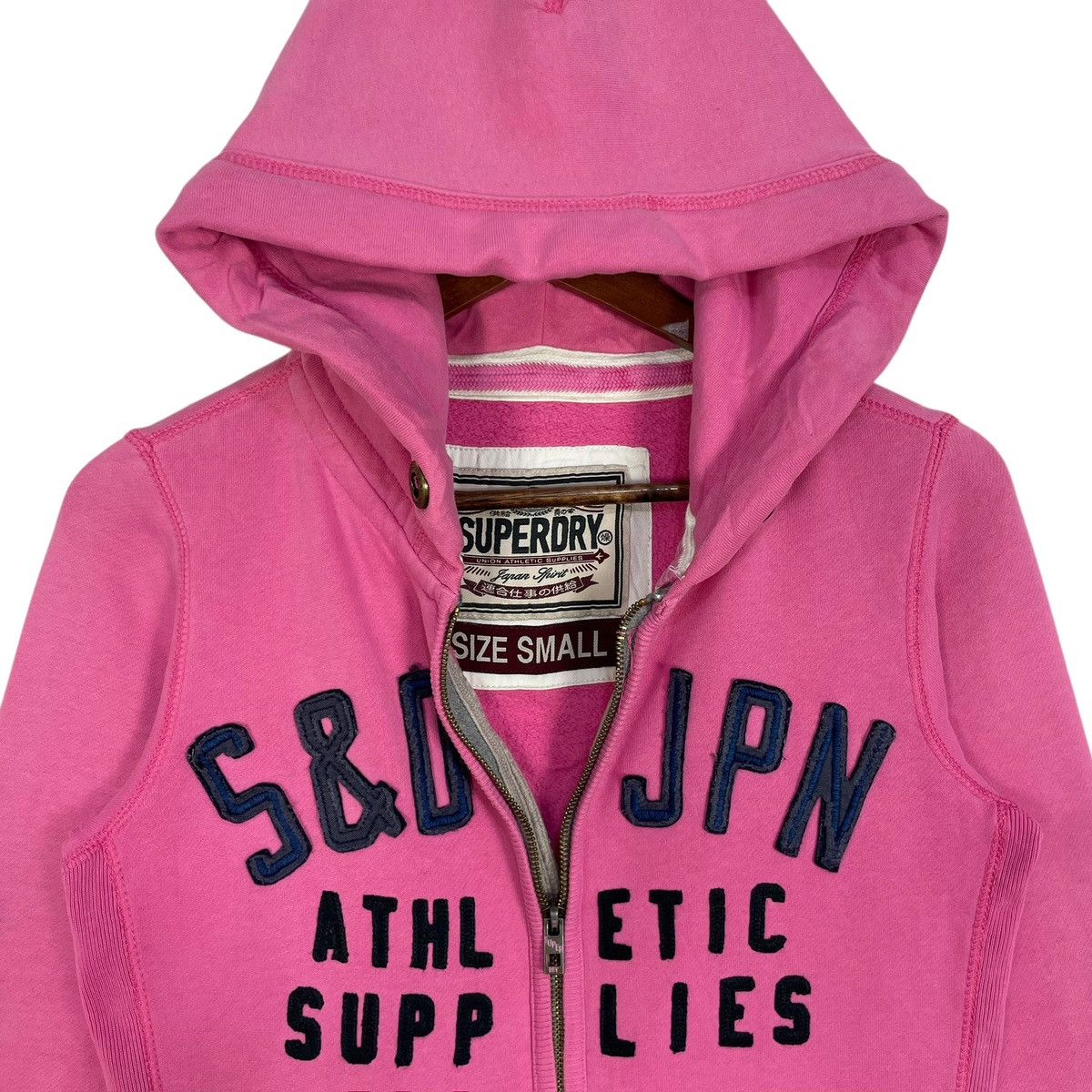 Superdry Vintage SuperDry Japan Spirit Hoodie: Women's Athletic Size S / US 4 / IT 40 - 10 Thumbnail