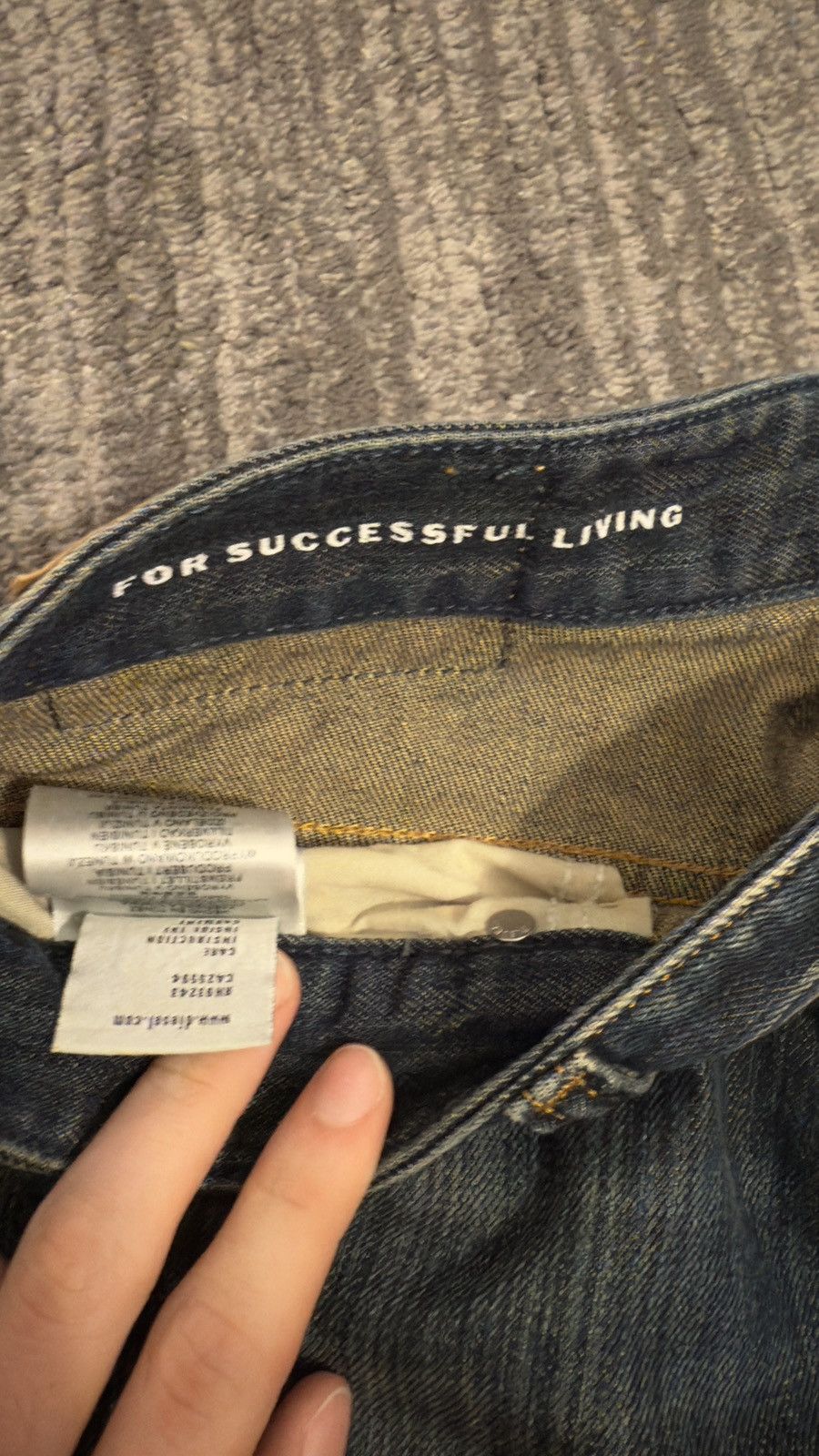 Diesel × Vintage Diesel wide/straight fit Size US 30 / EU 46 - 3 Thumbnail
