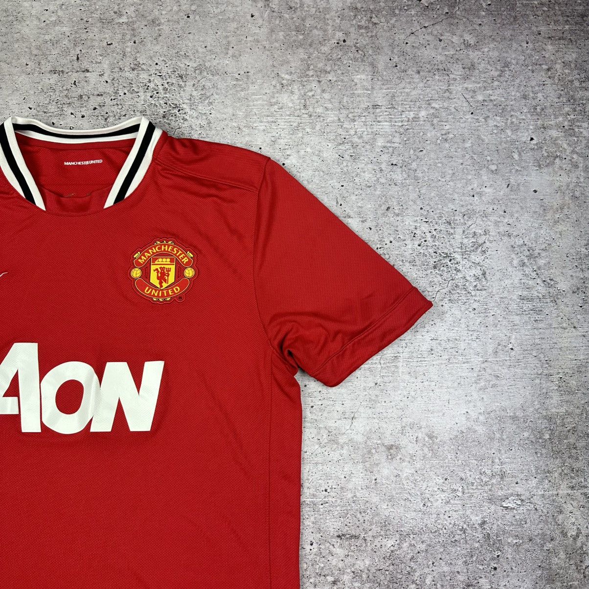 Nike 2011/12 Nike Manchester United FC Home Soccer Jersey Size US XL / EU 56 / 4 - 2 Thumbnail