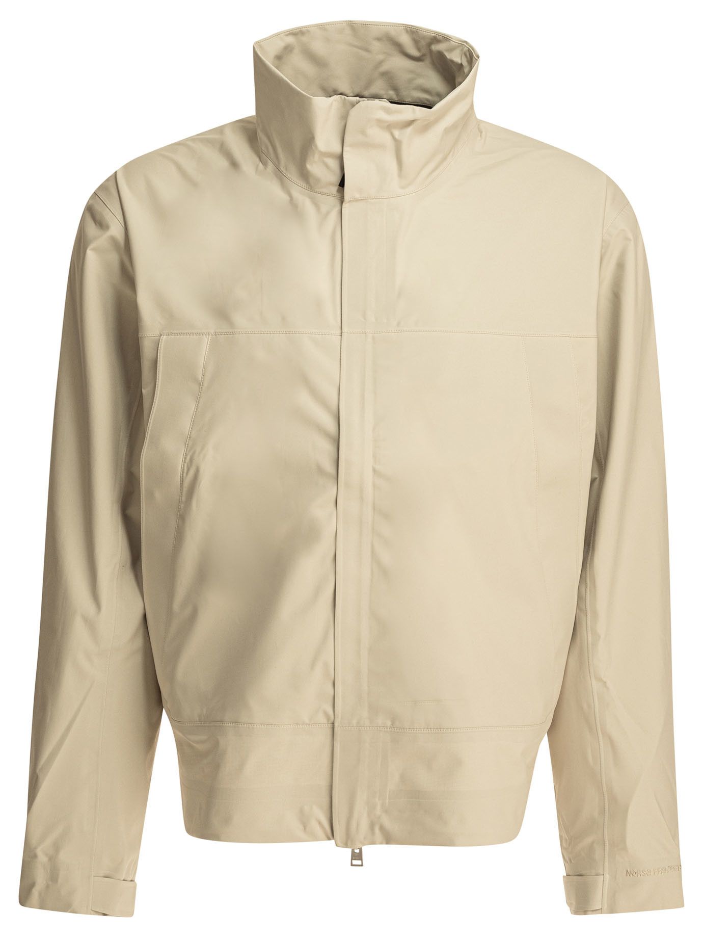 Norse Projects 3L Stand Collar Waterproof Jacket tag size S Men - USA Duties Paid