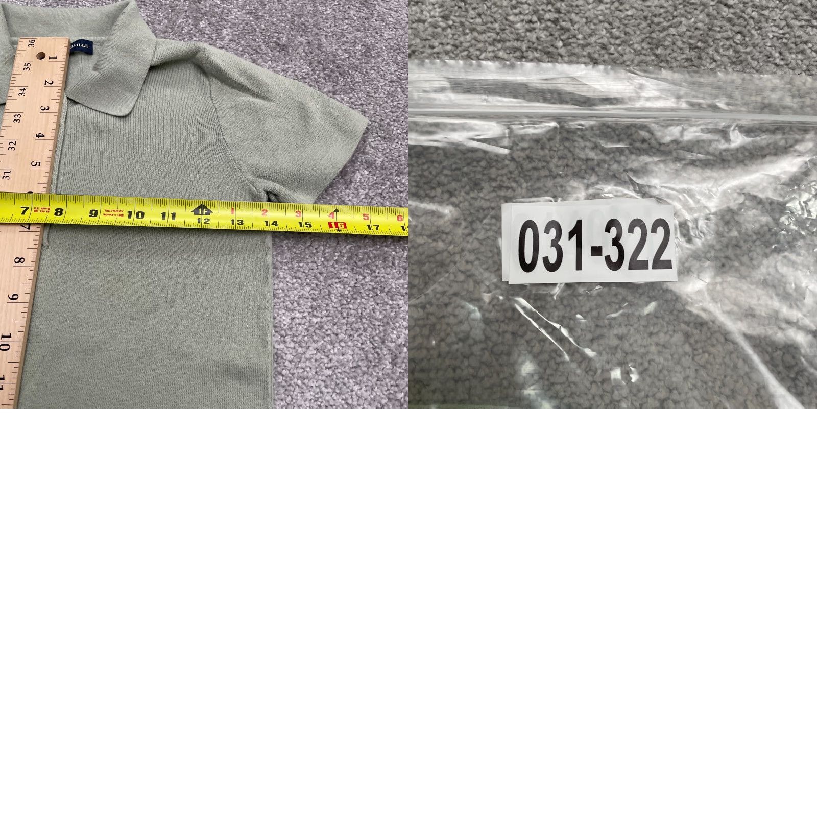 Brandy Melville Brandy Melville Polo Shirt Juniors One Size Green Short Sleeve Cotton Shirt Size ONE SIZE - 8 Thumbnail