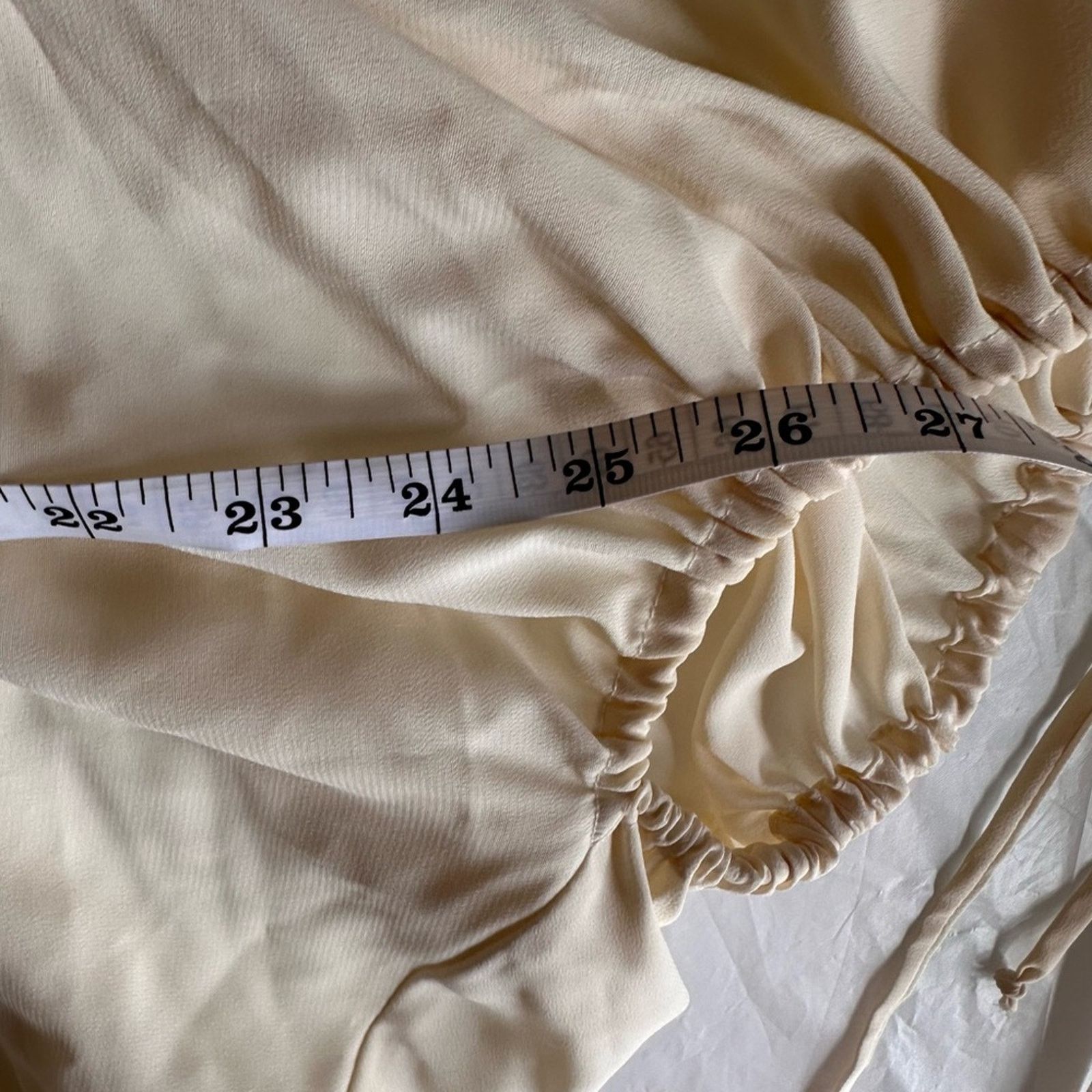 & Other Stories Robbie & Nikki Cream Peasant Blouse M Size M / US 6-8 / IT 42-44 - 5 Thumbnail