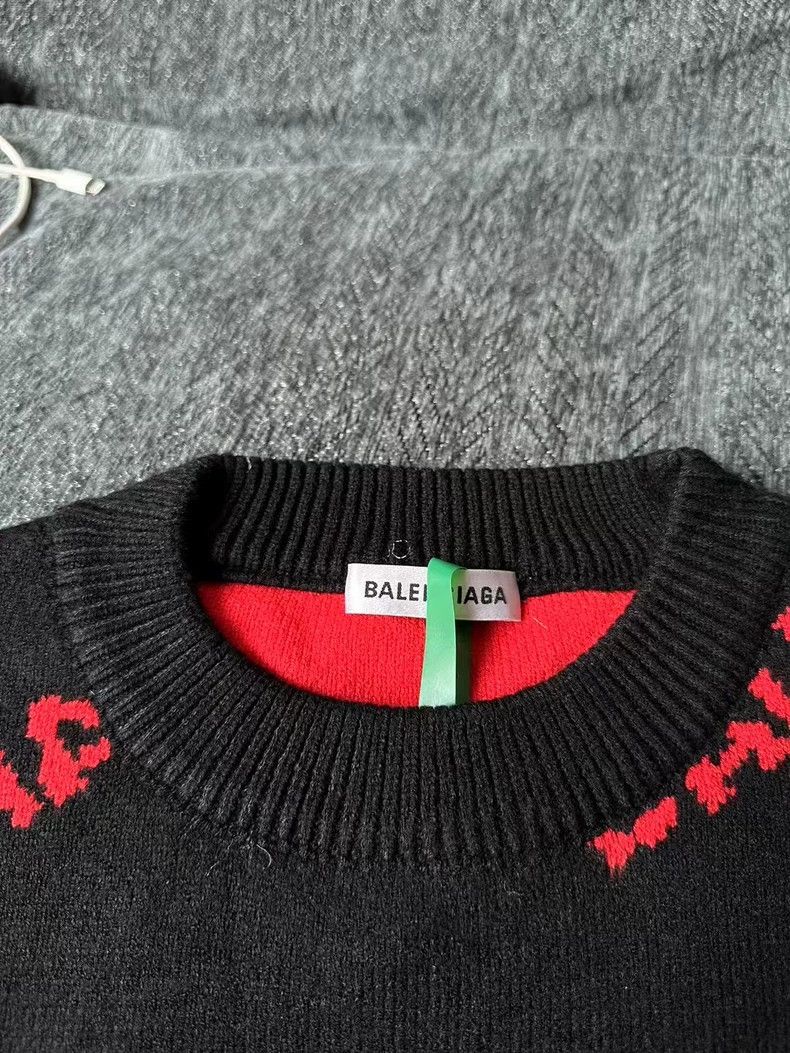 Balenciaga Balenciaga Bullet Screen Sweater 2503-Nextarrow Size US S / EU 44-46 / 1 - 4 Thumbnail