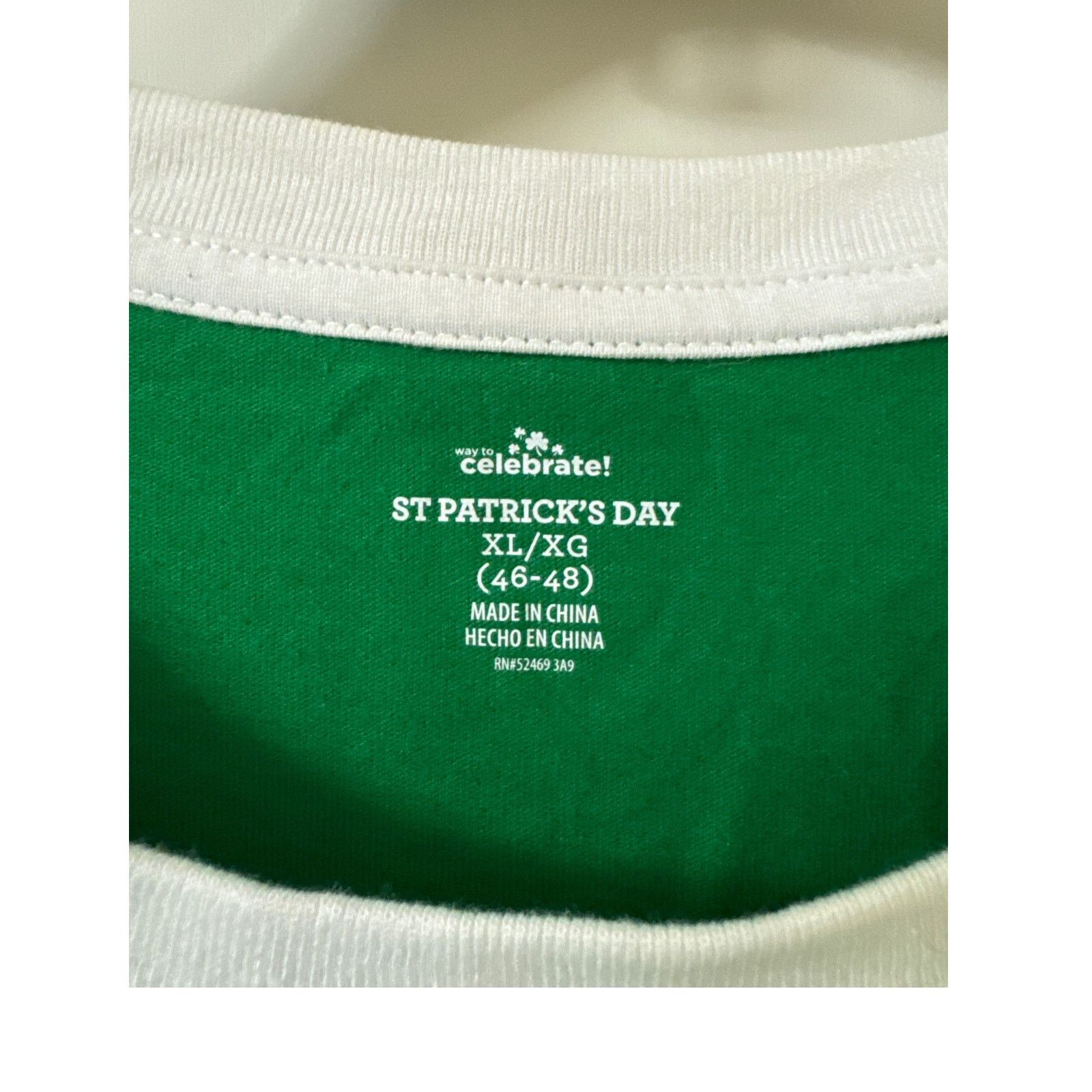 Other Way to Celebrate St. Patrick’s Day XL 46–48 Men’s T-shirt Size US XL / EU 56 / 4 - 2 Thumbnail