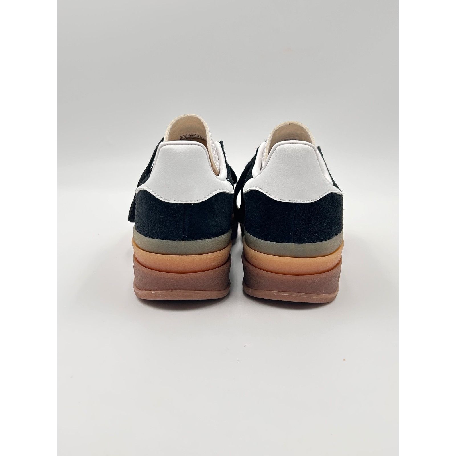 Adidas Adidas Gazelle Platform Black White Suede Gum Sole Women’s U Size US 7.5 / EU 40-41 - 5 Thumbnail