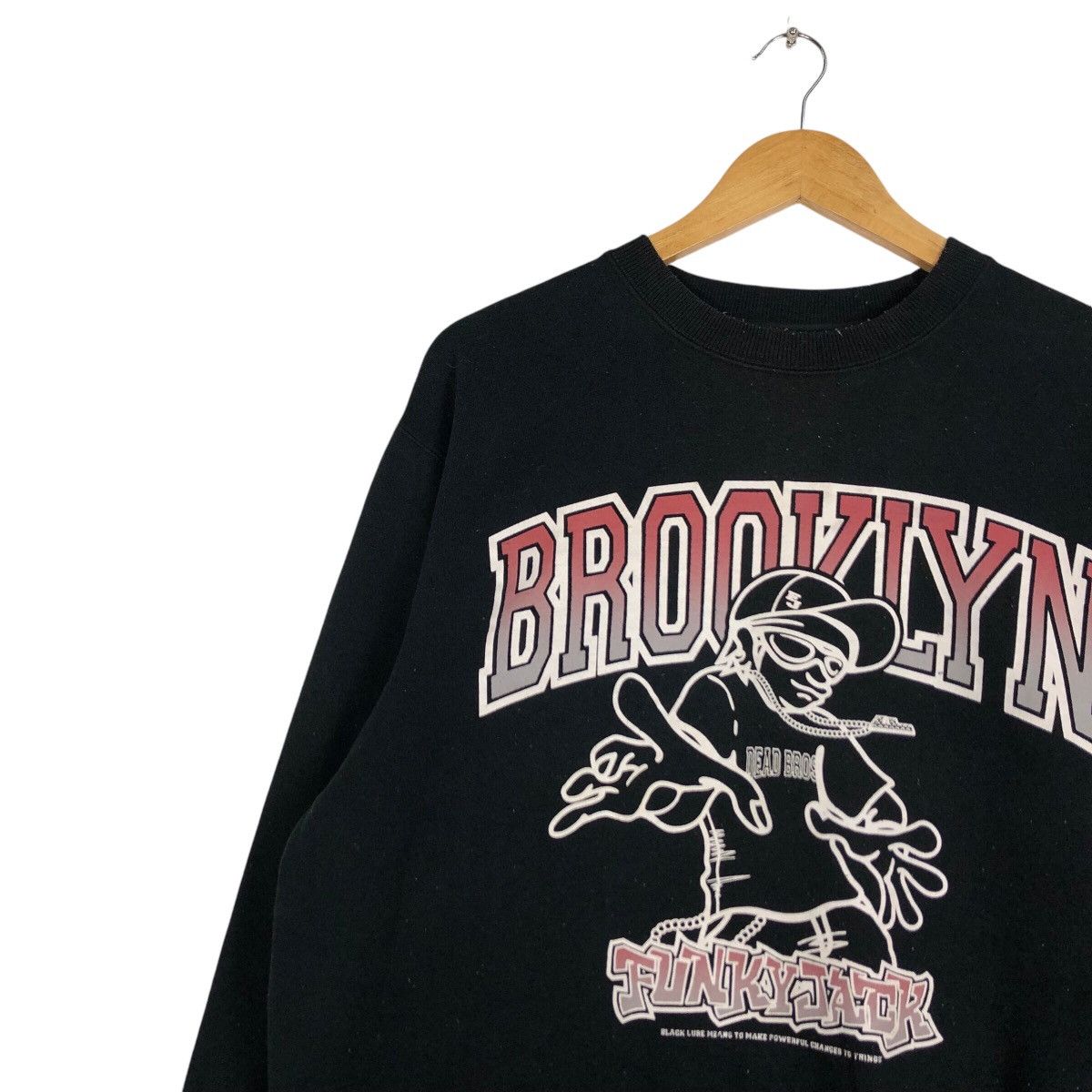Vintage Brooklyn Hip Hop Rapers Styles Sweatshirt Large Size US L / EU 52-54 / 3 - 6 Thumbnail