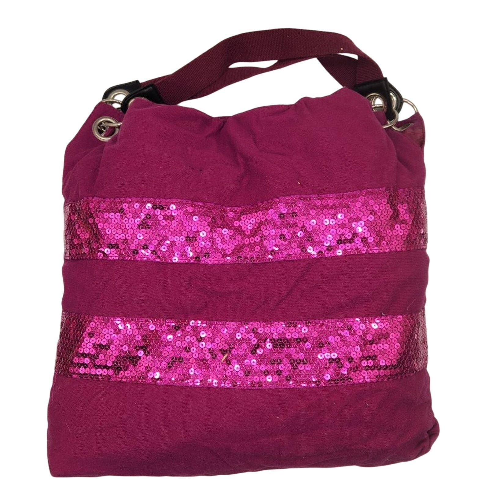 Other Magenta, Sequin Striped Tote Size ONE SIZE - 1 Thumbnail