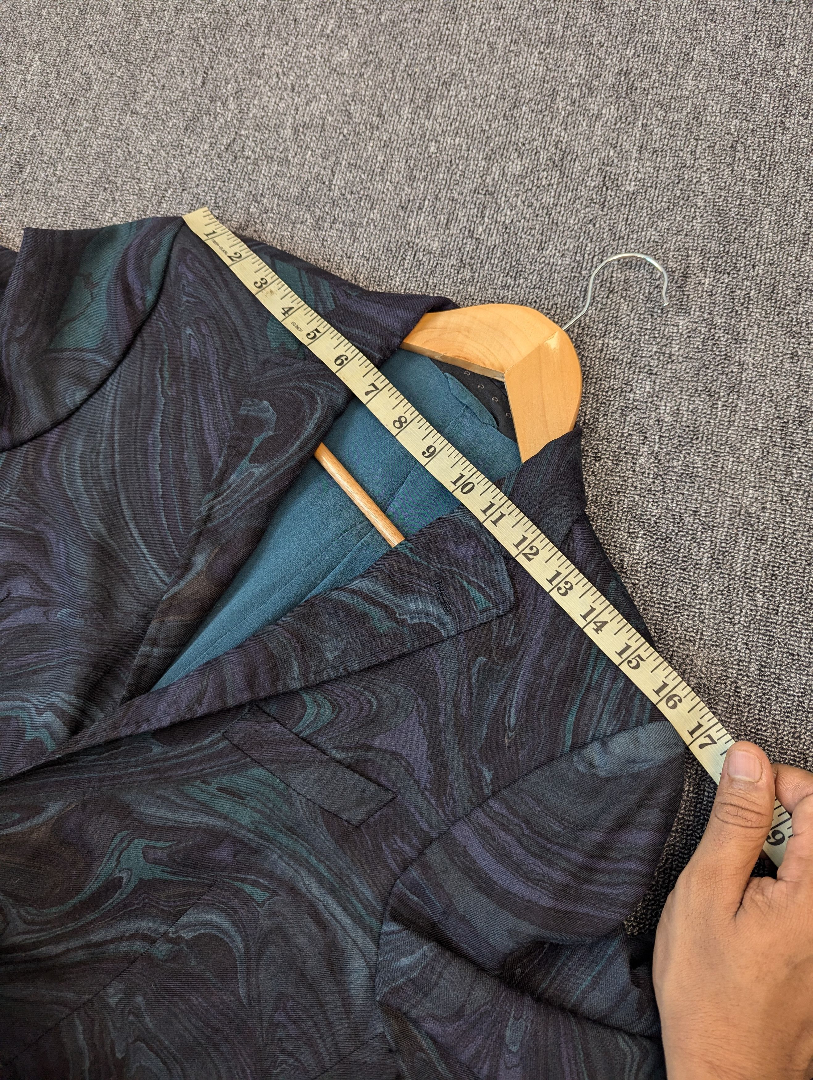 Etro ETRO Marble Pattern SUPER LEGGERA Emerald Green 46 Suit Size US S / EU 44-46 / 1 - 18 Thumbnail