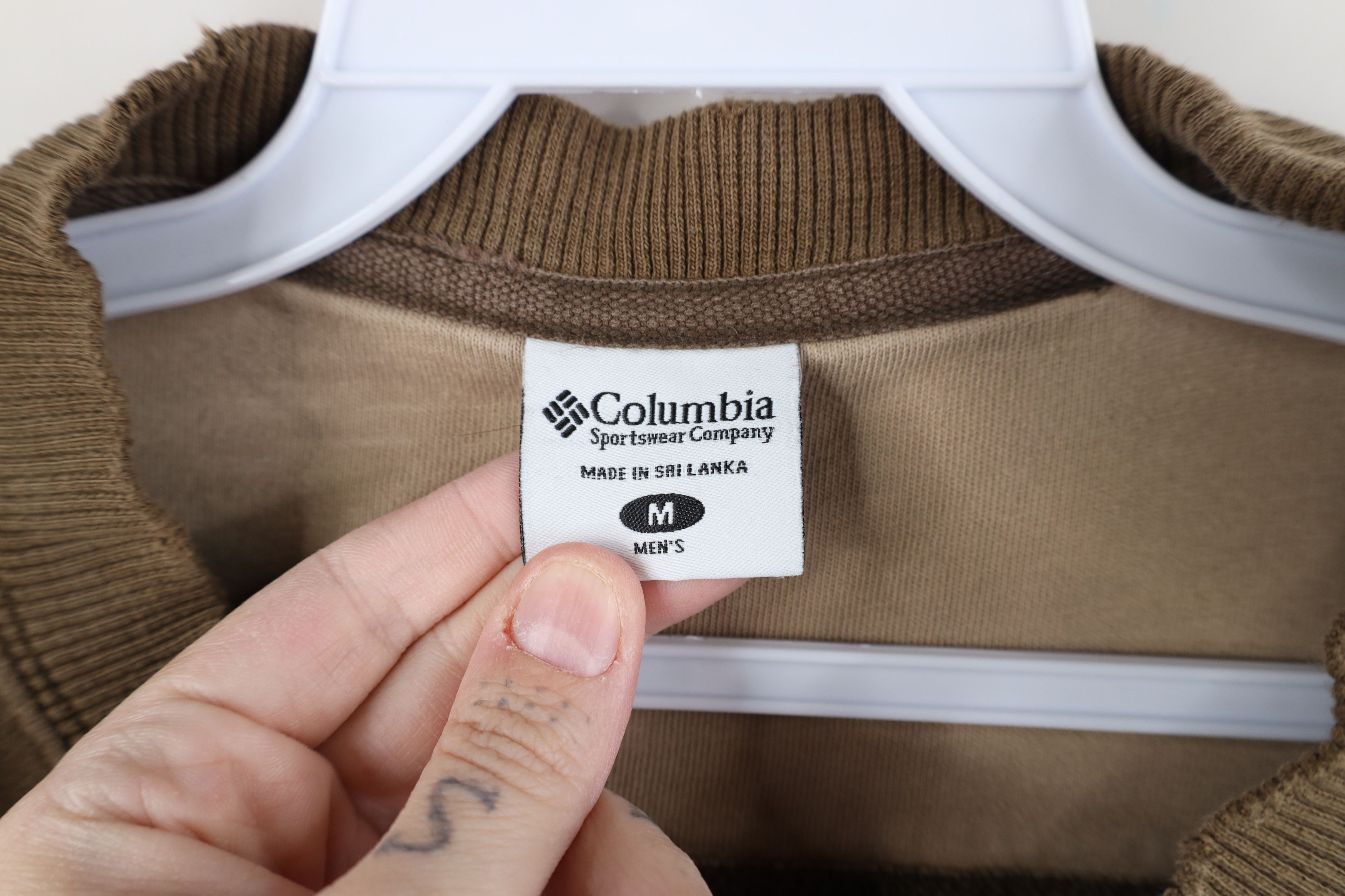 Columbia Vintage Columbia Spell Out Crewneck Sweatshirt Brown Size US M / EU 48-50 / 2 - 8 Thumbnail