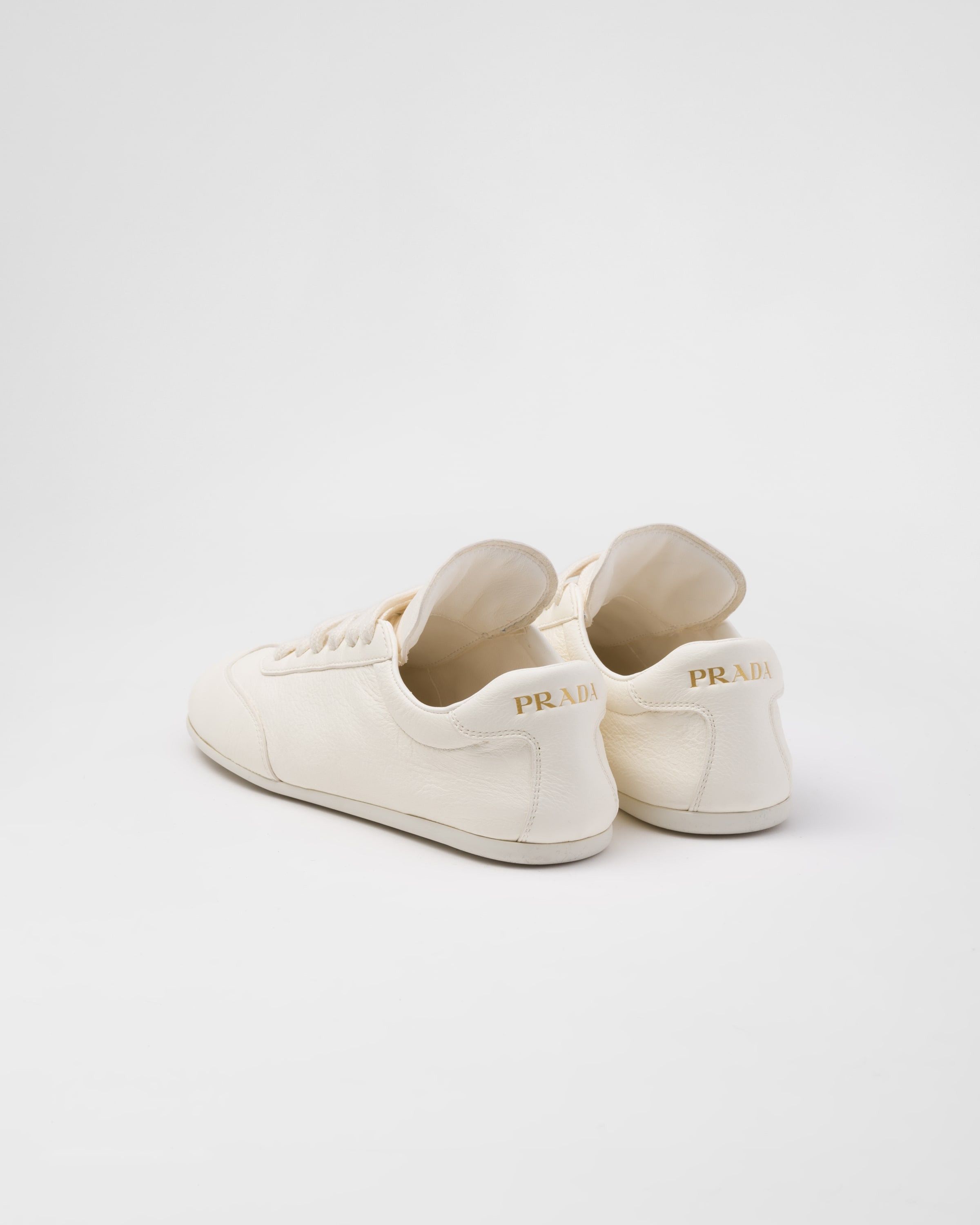 Prada o1la1rc1a0925 Leather Sneakers in White Size US 11 / IT 41 - 5 Thumbnail