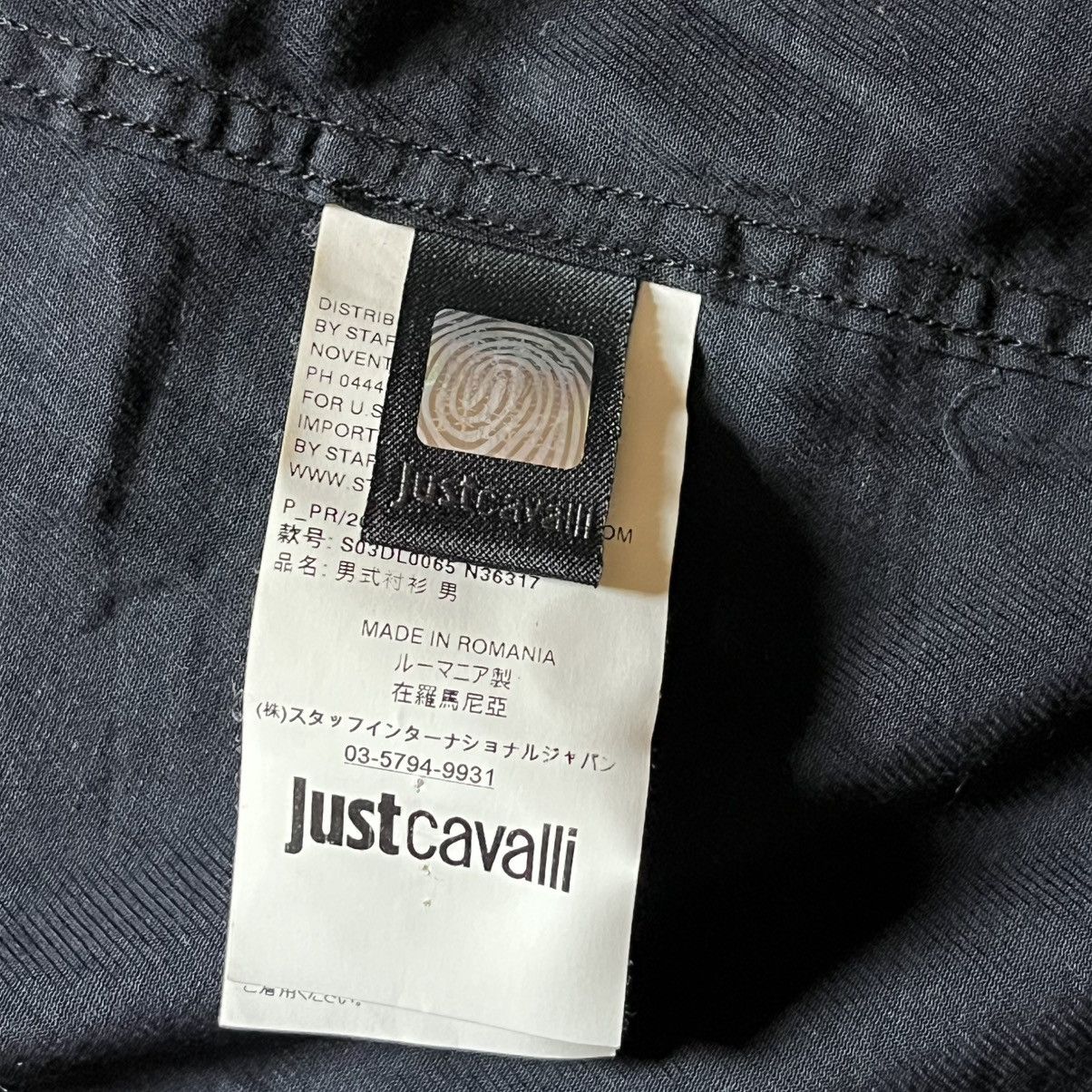 Just Cavalli Just Cavalli Black Printed Button Up Shirt Size 52 Size US L / EU 52-54 / 3 - 5 Thumbnail