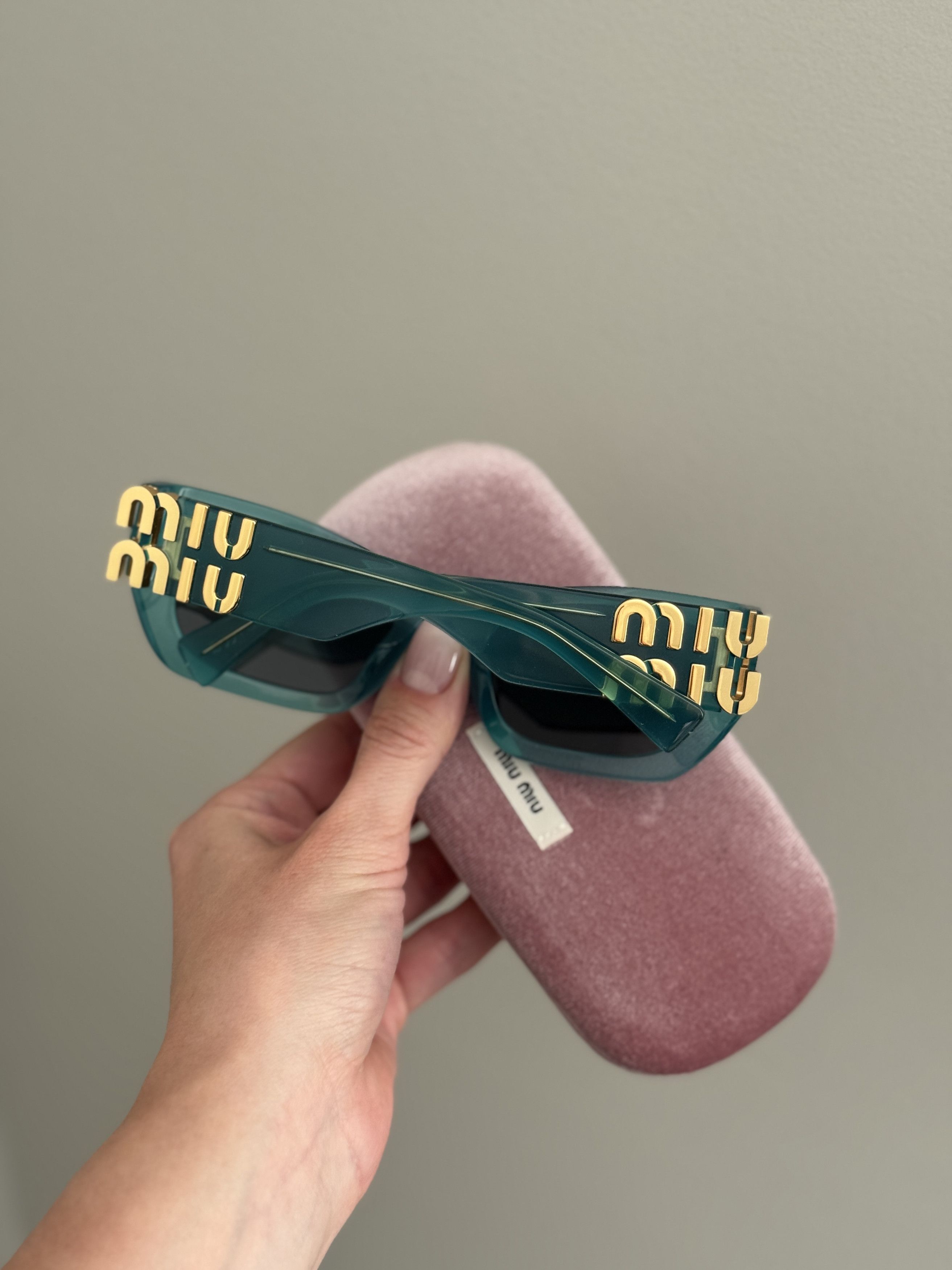 Miu Miu Miu Miu Women Sunglasses MU09WS GLIMPSE 19L09T BRAND NEW Size ONE SIZE - 9 Thumbnail