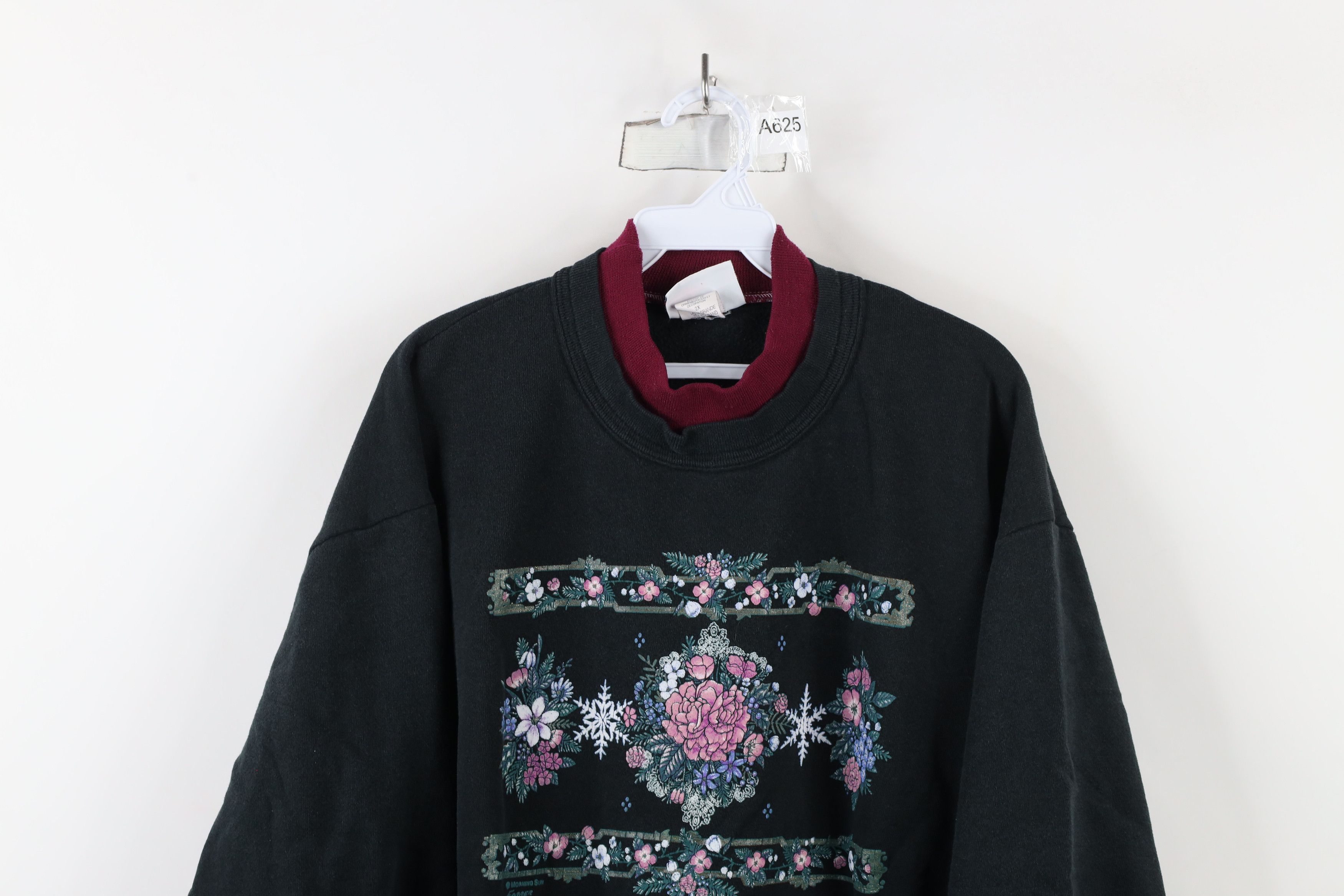 Vintage Vintage 90s Streetwear Country Farmhouse Sweatshirt USA Size XXL / US 16-18 / IT 52-54 - 2 Thumbnail
