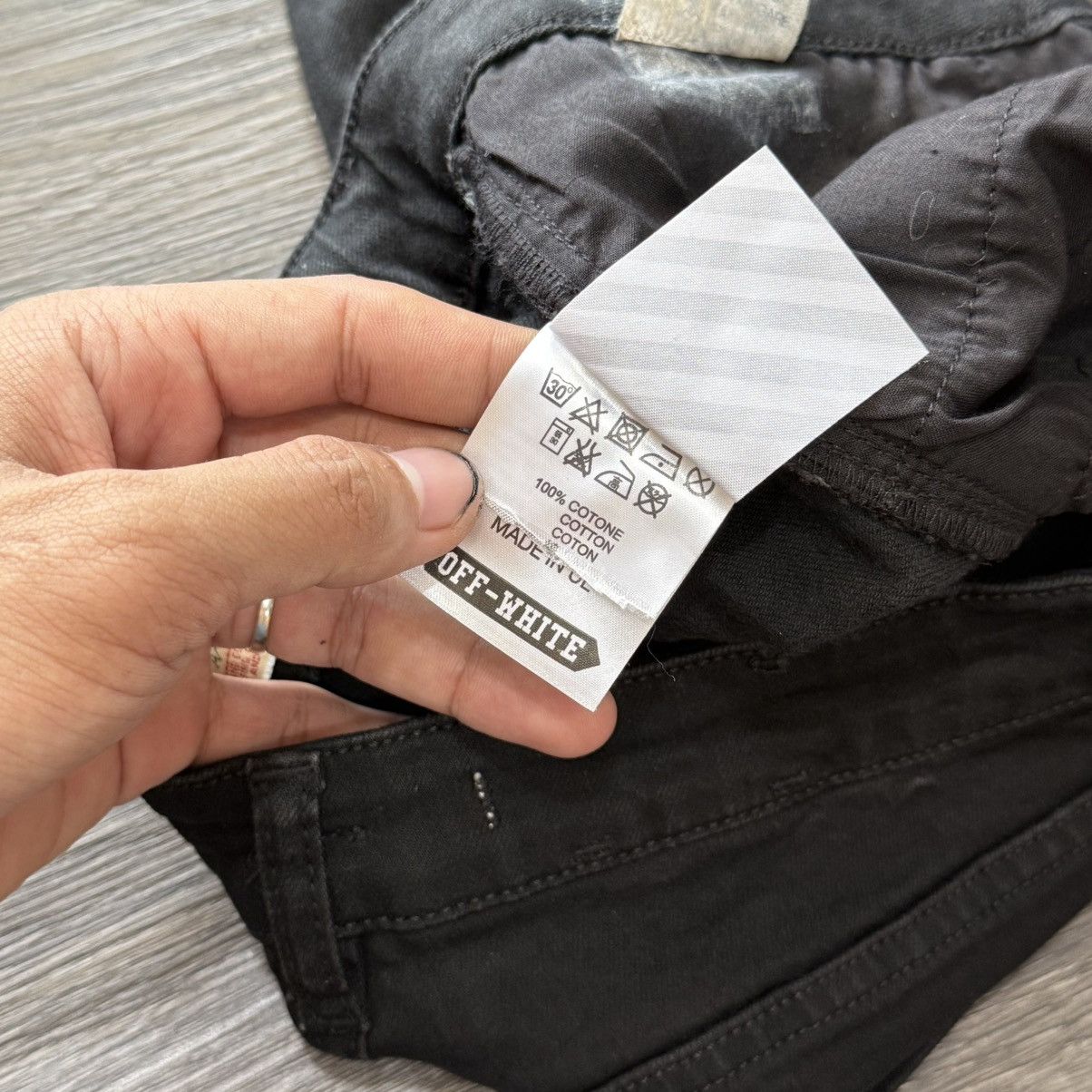 Off-White Off white Jeans Patch Work Size 25" / US 0 / IT 36 - 9 Thumbnail