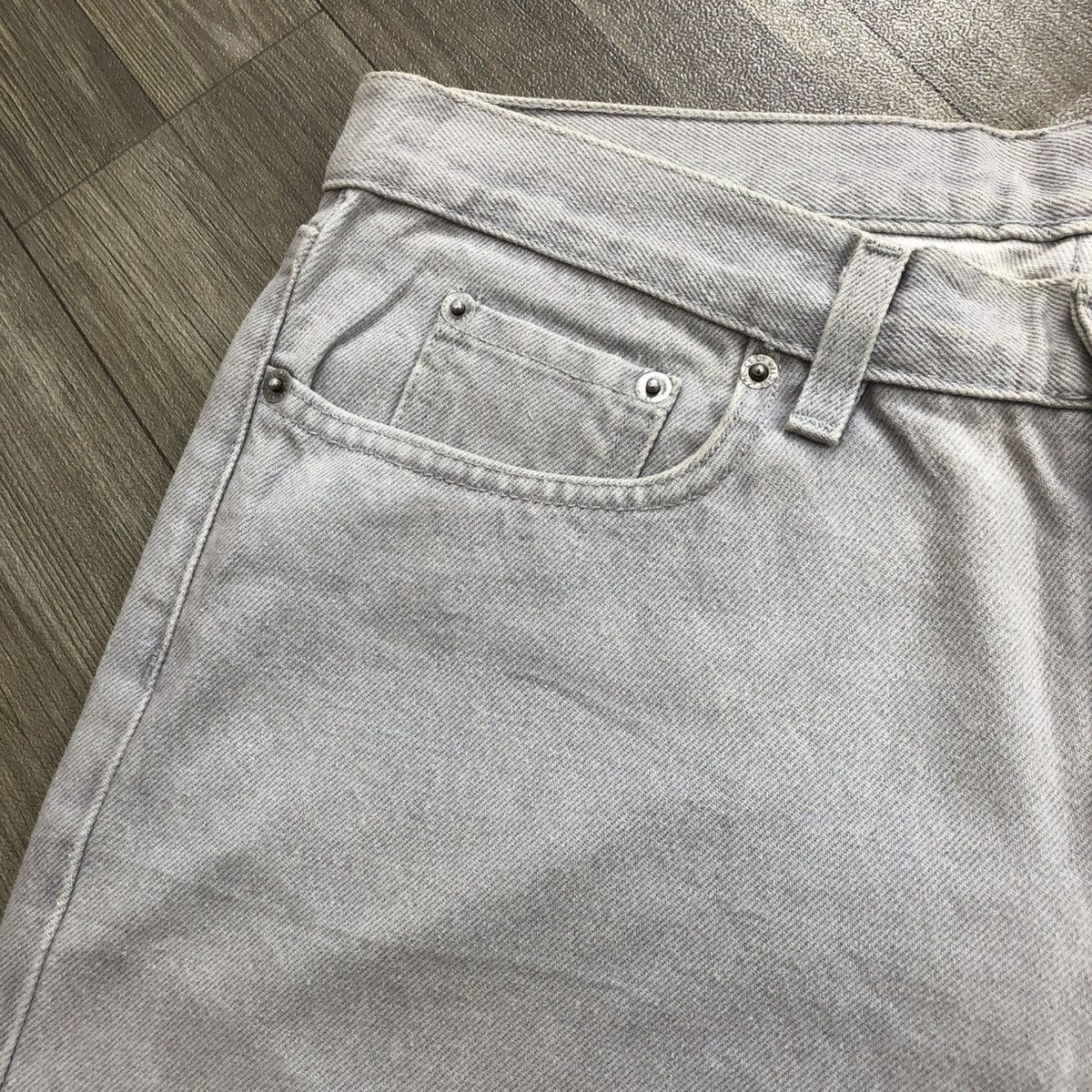 Helmut Lang VINTAGE HELMUT LANG DENIM PANTS Size US 30 / EU 46 - 10 Thumbnail