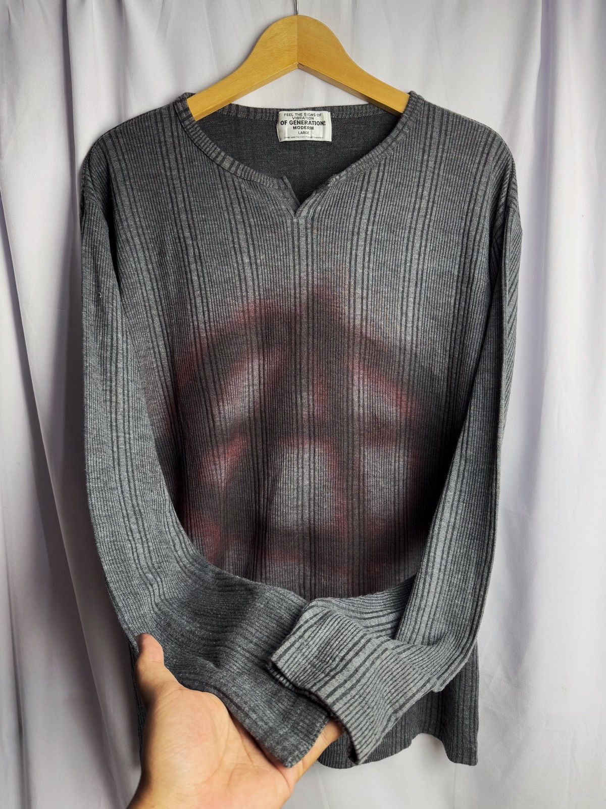 Japanese Brand Japanese Anarchy Thermal Long Sleeve Size US L / EU 52-54 / 3 - 2 Thumbnail